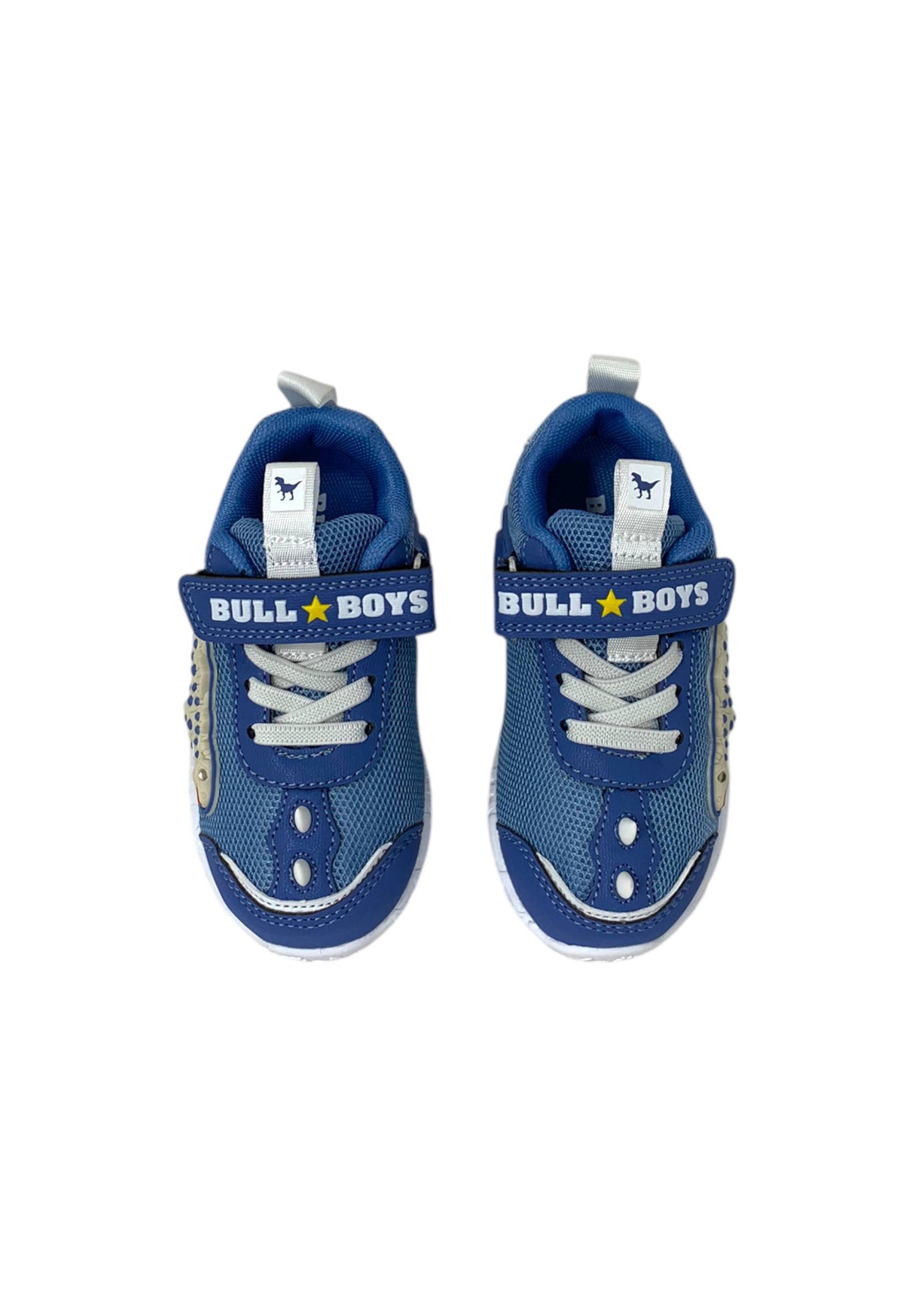 Sneakers luminose BULL BOYS STEGOSAURO DNAR5002 BLU JEANS Bambino