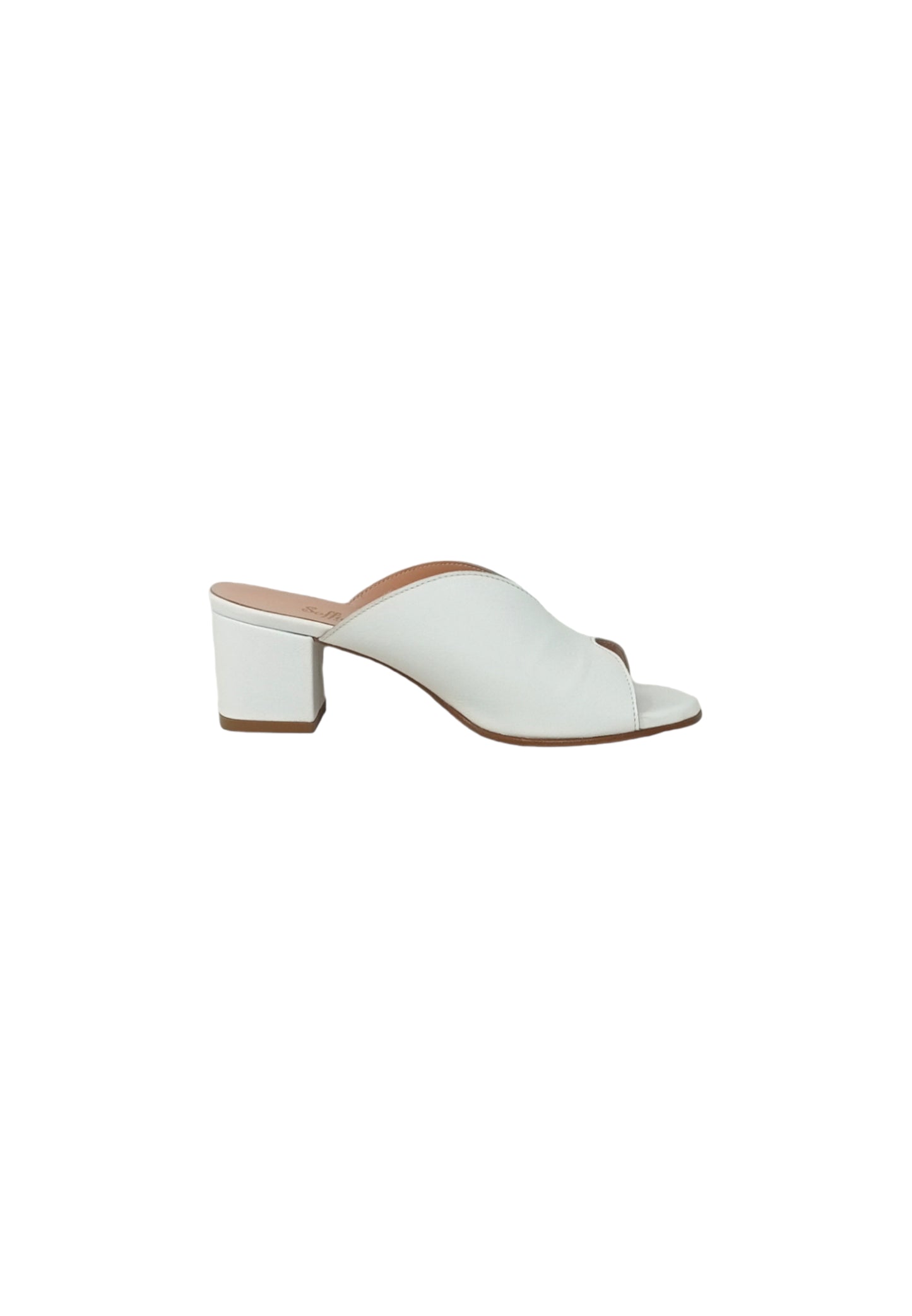 Sandalo col tacco SOFFICE SOGNO 23708 BIANCO donna