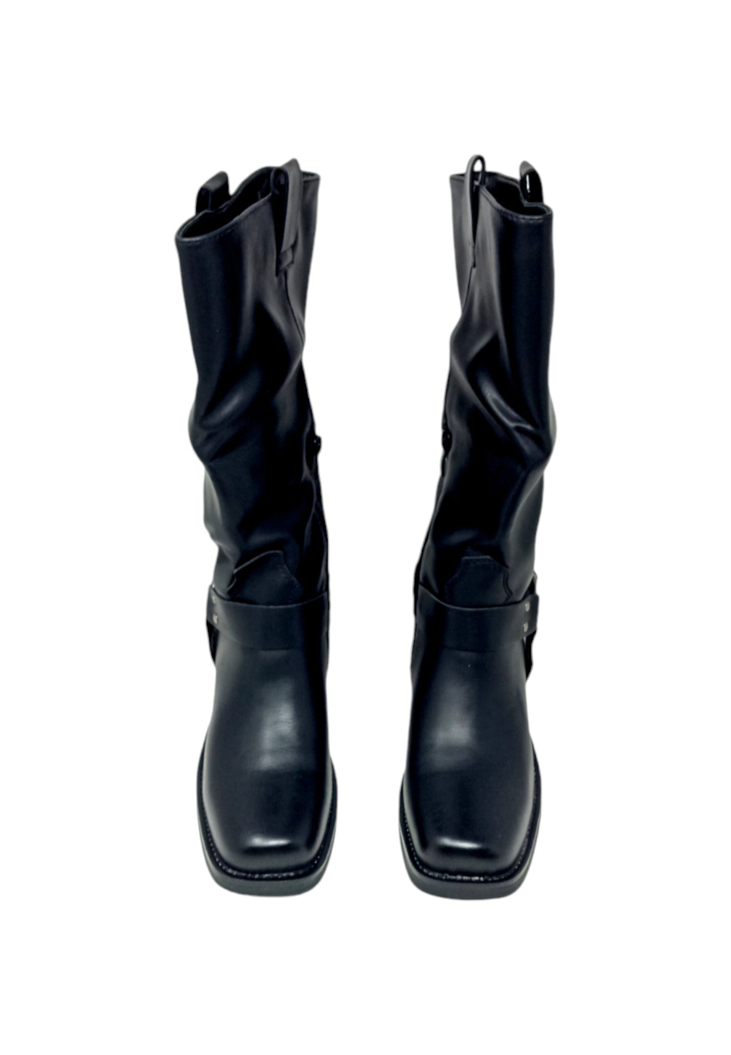 Stivali alti con tacco GALIA 13500-K01 BLACK donna