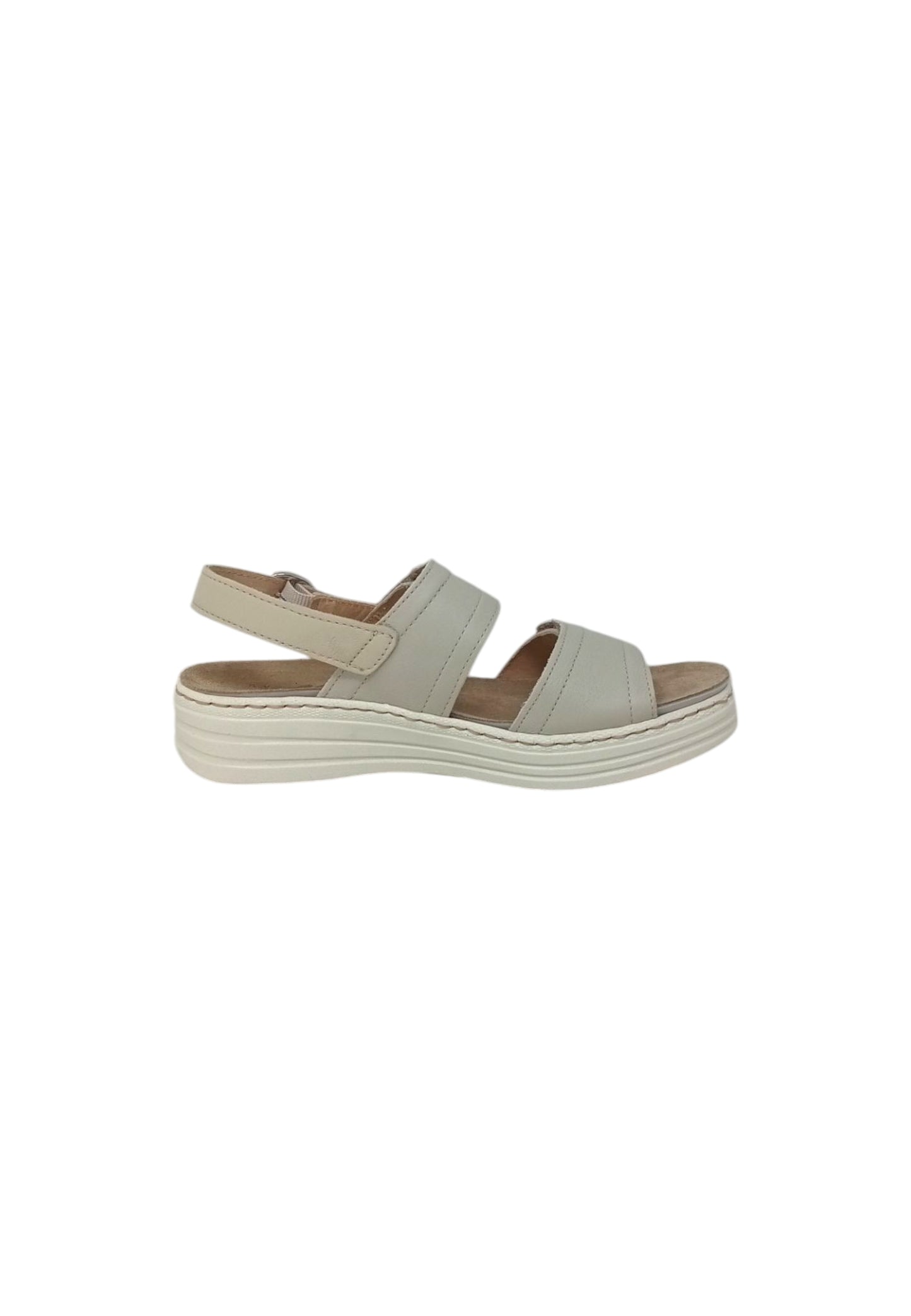 Sandali Linea comoda STILE DI VITA 8670 Panna Donna