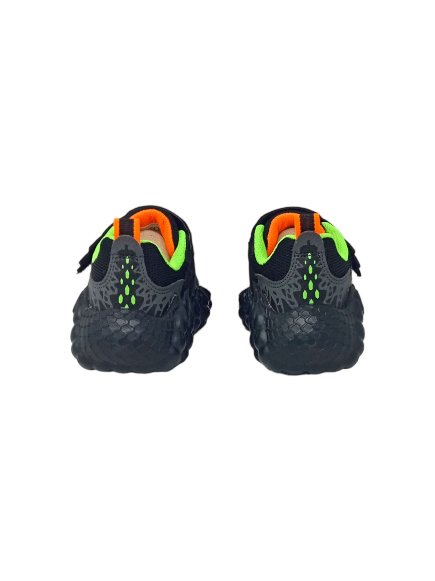 Sneakers luminose SKECHERS 400112L/BKLM Dinosauro Bambino