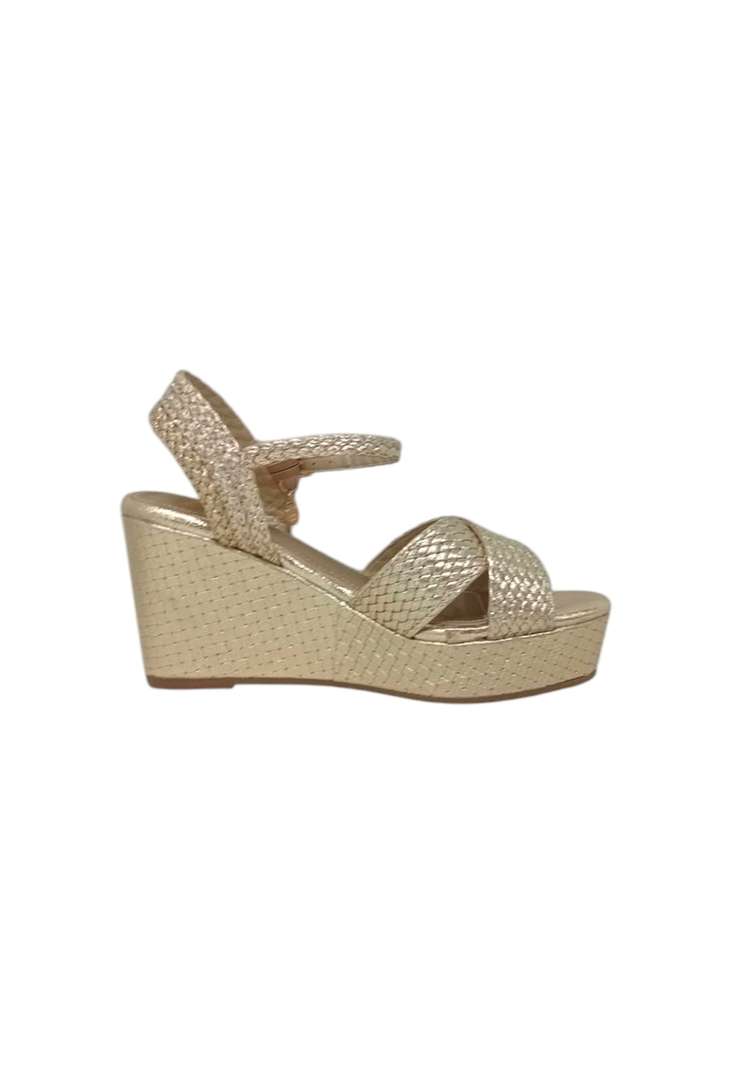 Sandali con zeppa XTI 144057 ORO donna