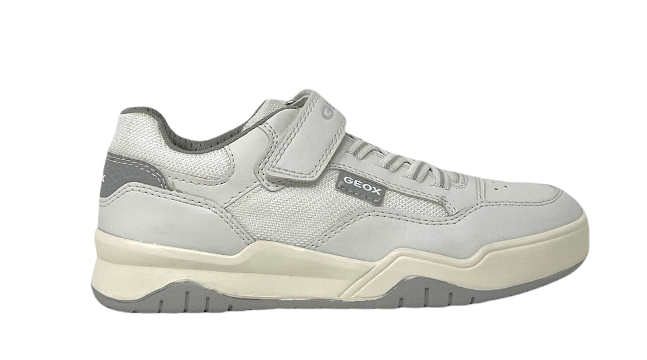 Scarpa da ginnastica GEOX J PERTH J167RB WHITE/GREY bambino