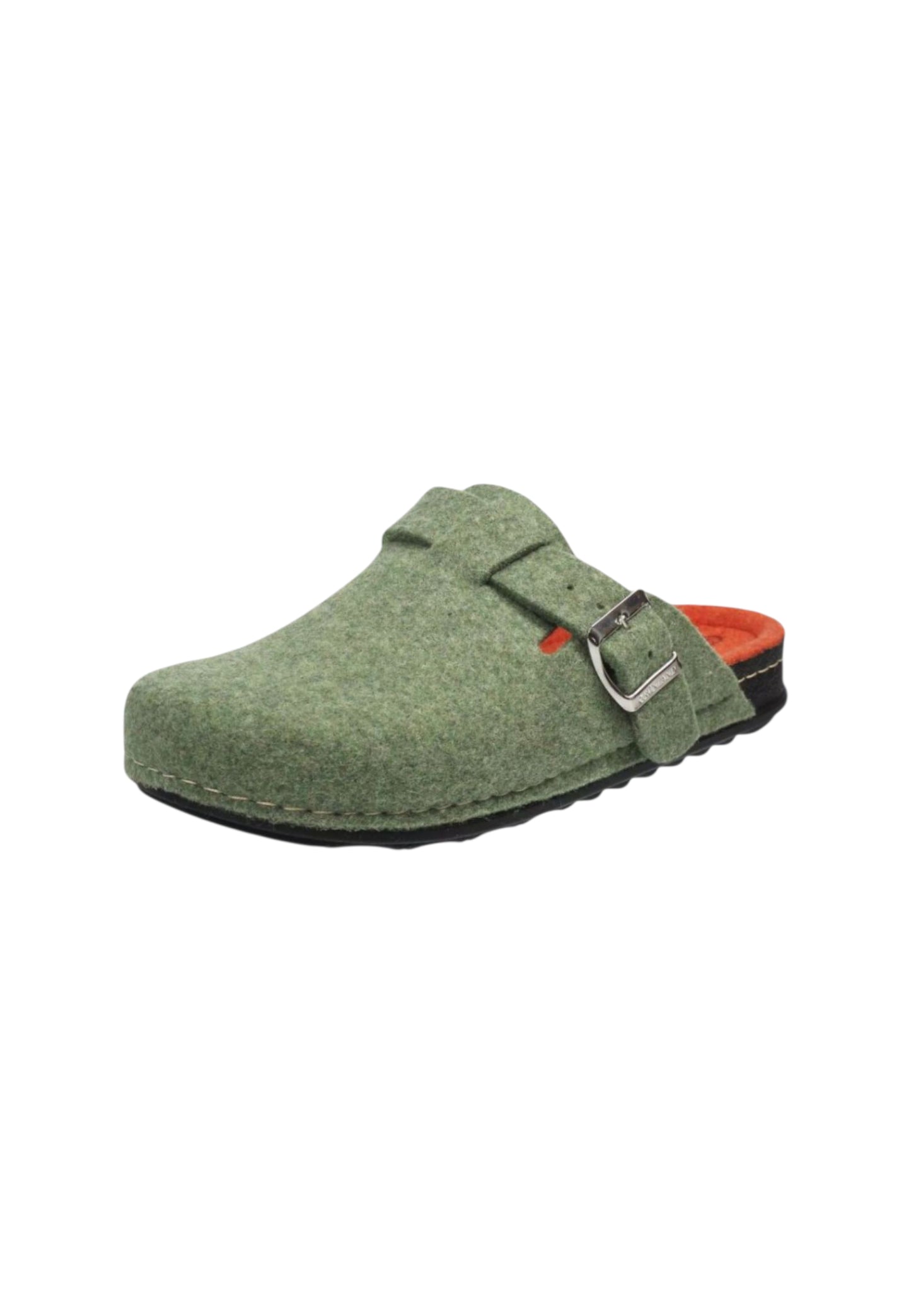 Pantofola GRUNLAND PILA CI2972-A6 VERDE/MANDARINO Donna