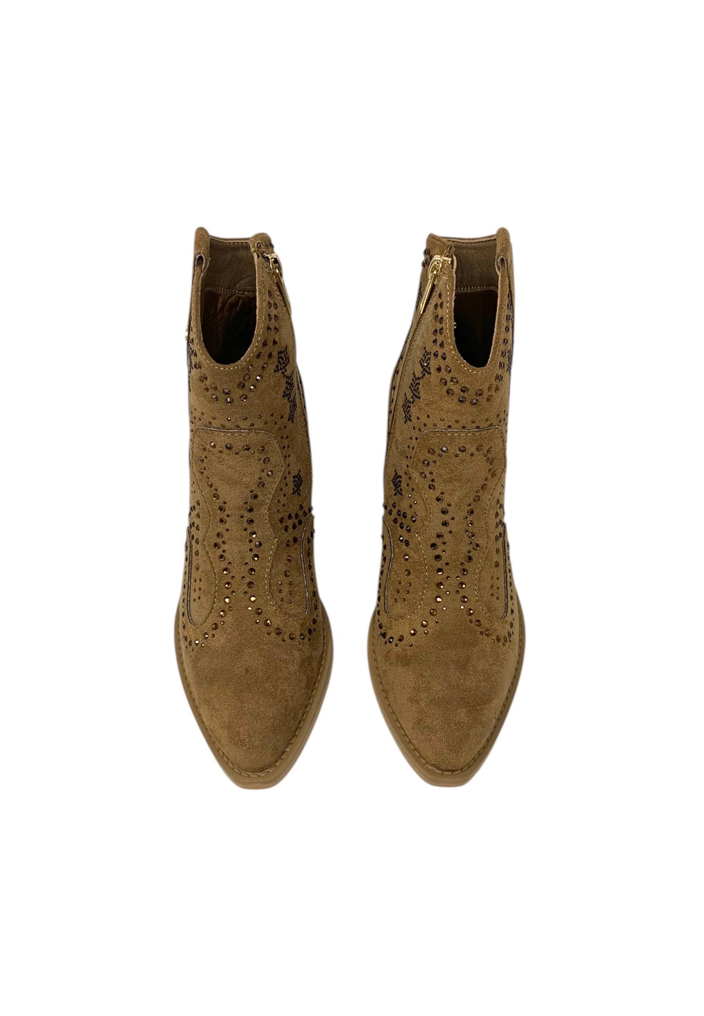 Stivaletti con tacco XTI 143748 TAUPE donna