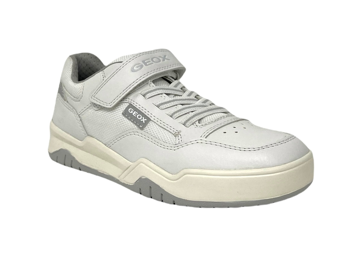 Scarpa da ginnastica GEOX J PERTH J167RB WHITE/GREY bambino