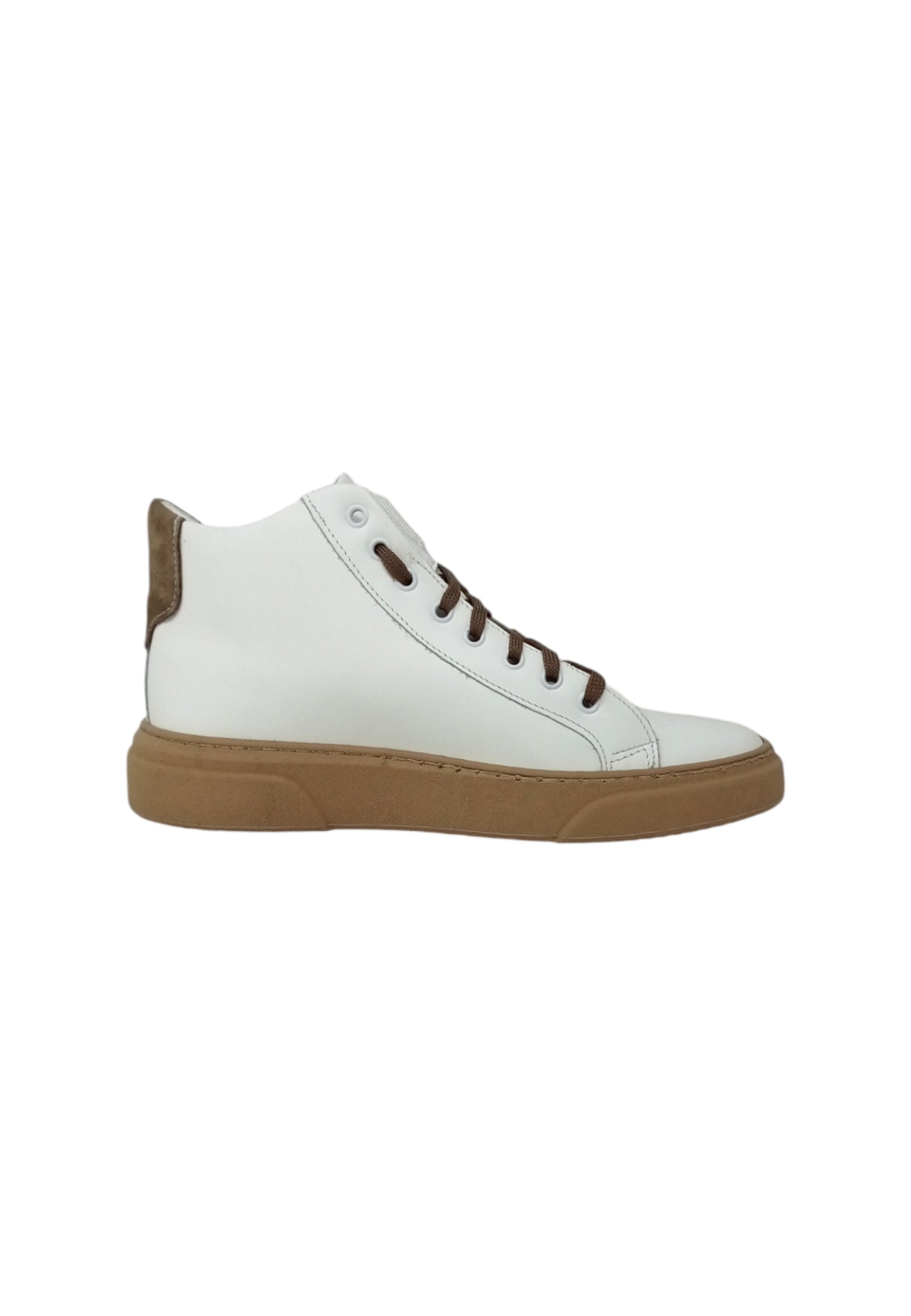 Sneakers casual BKS 9075 BIANCO/TAUPE Uomo