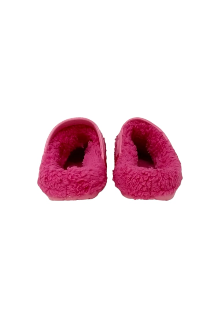 Pantofola modello tartaruga con pelliccia Silver Minnie D3010328S ROSA Bambina