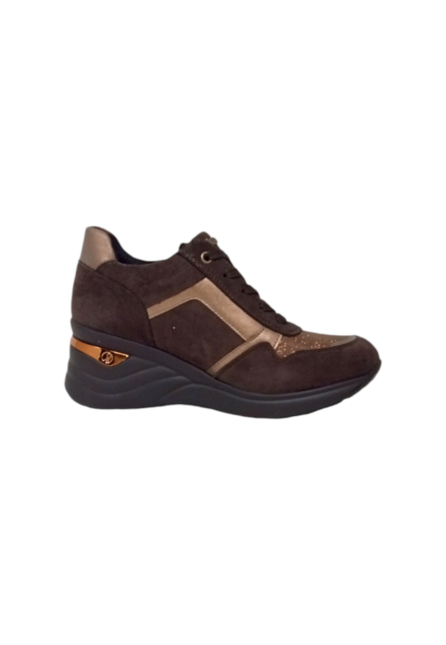 Sneakers InBlu IN000402 BRONZO donna