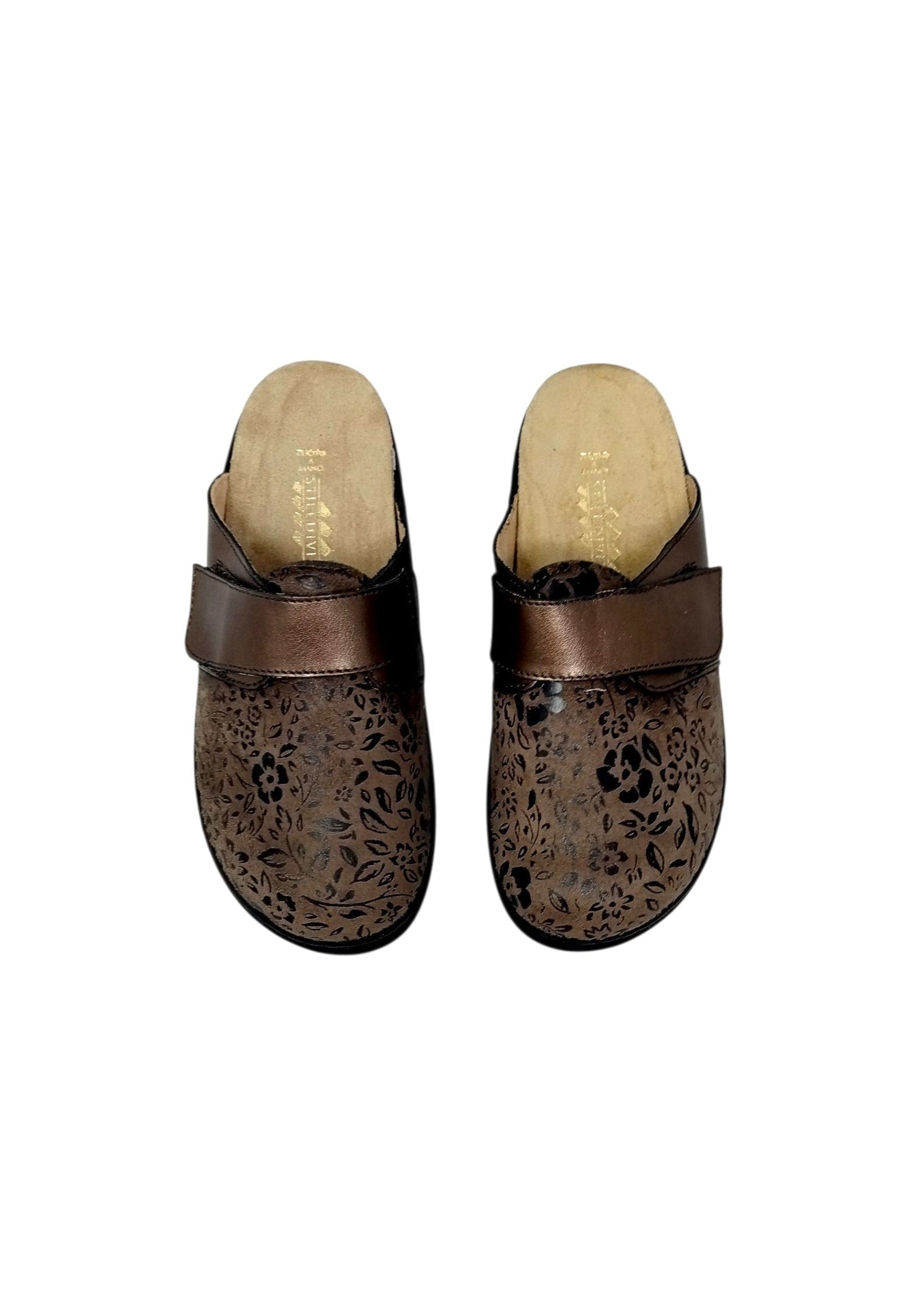 Pantofola comfort Stile Di Vita 8711 MARRONE Donna