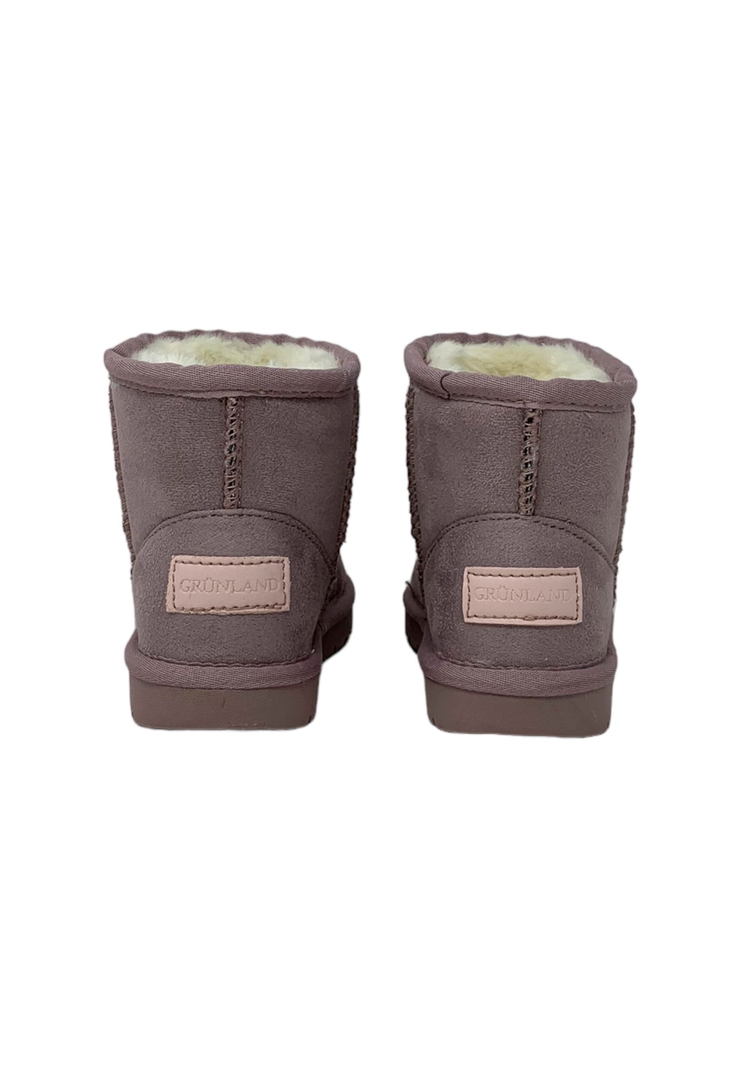 Stivaletto con pelliccia GRUNLAND JR CROMPO1633-I4 GLICINE bambina/ragazza
