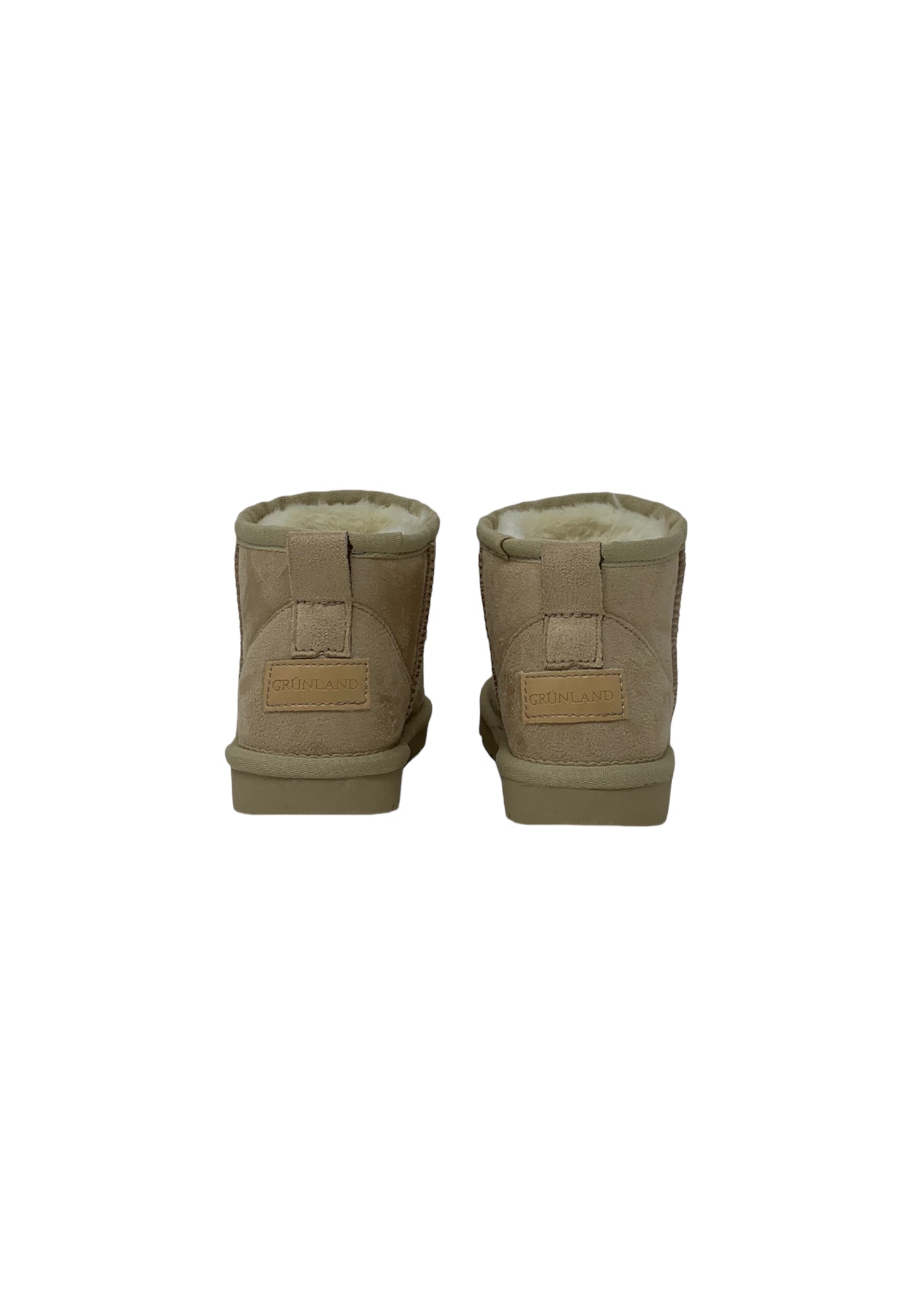 Stivaletto con pelliccia GRUNLAND JR CROMPO2100-I4 BEIGE bambina/ragazza