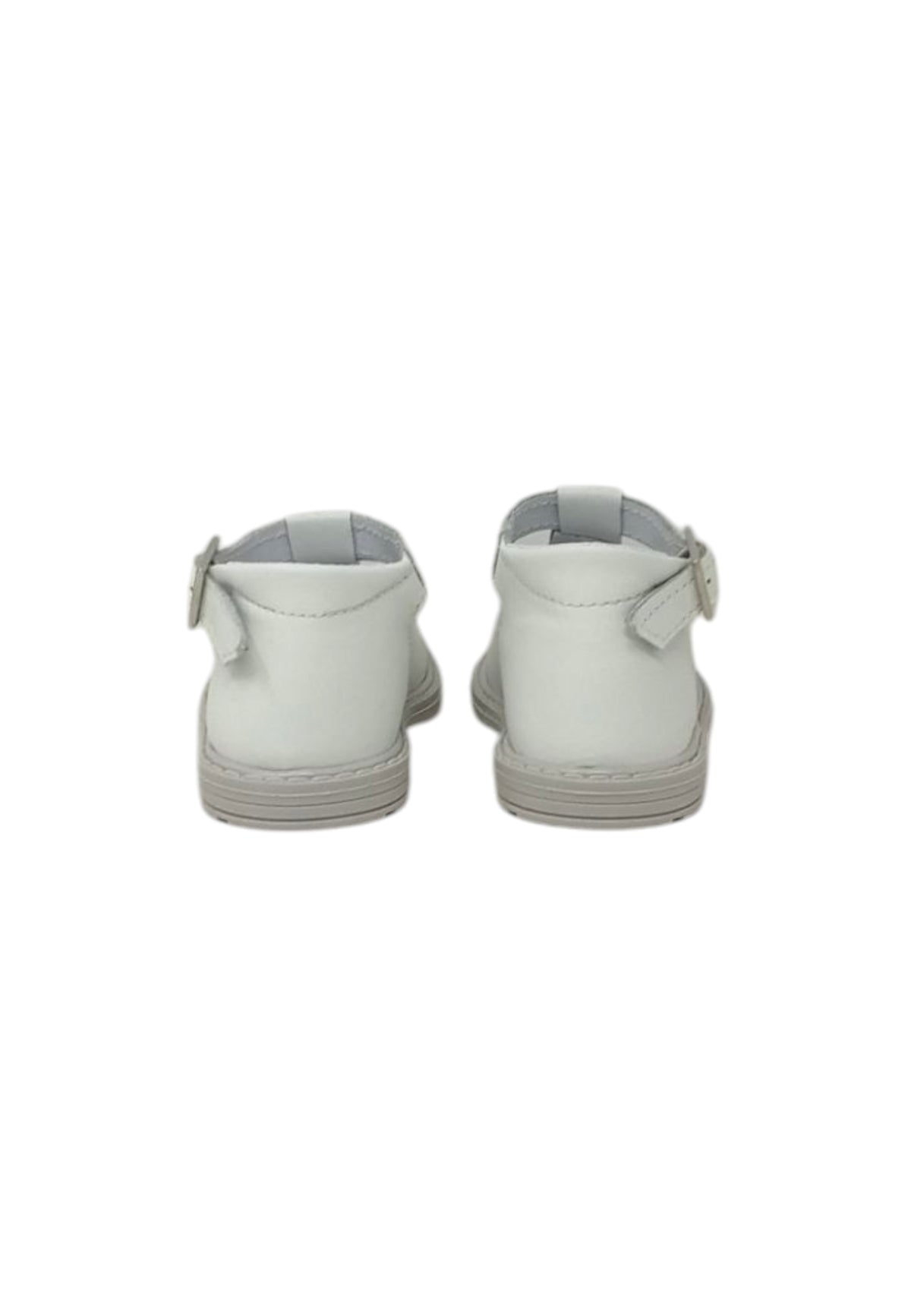 Sandali due occhi Italia Leone Andrea Pelle bianco bambino/a unisex