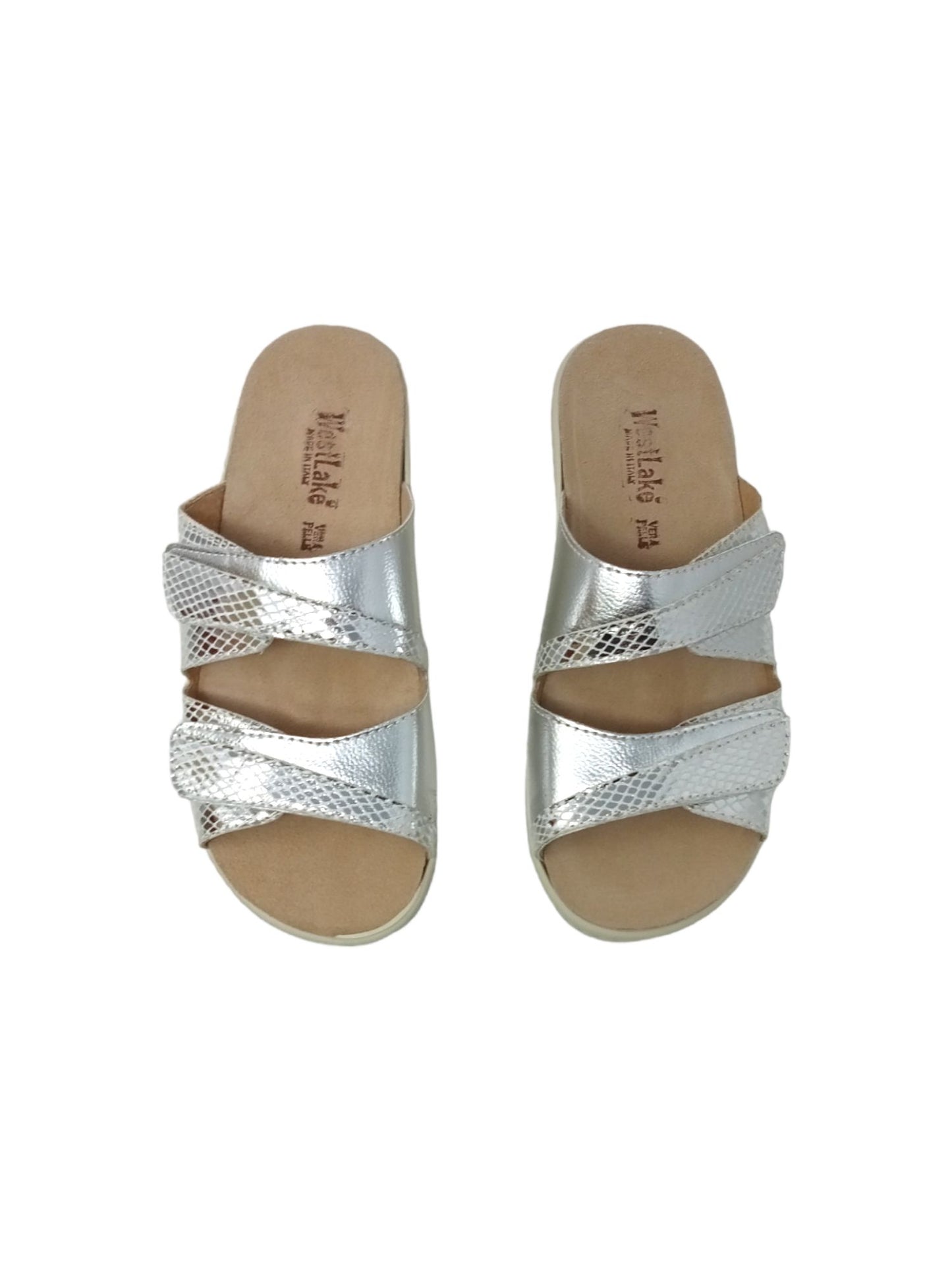 CIABATTE WESTLAKE 1061 LEONE ARGENTO donna