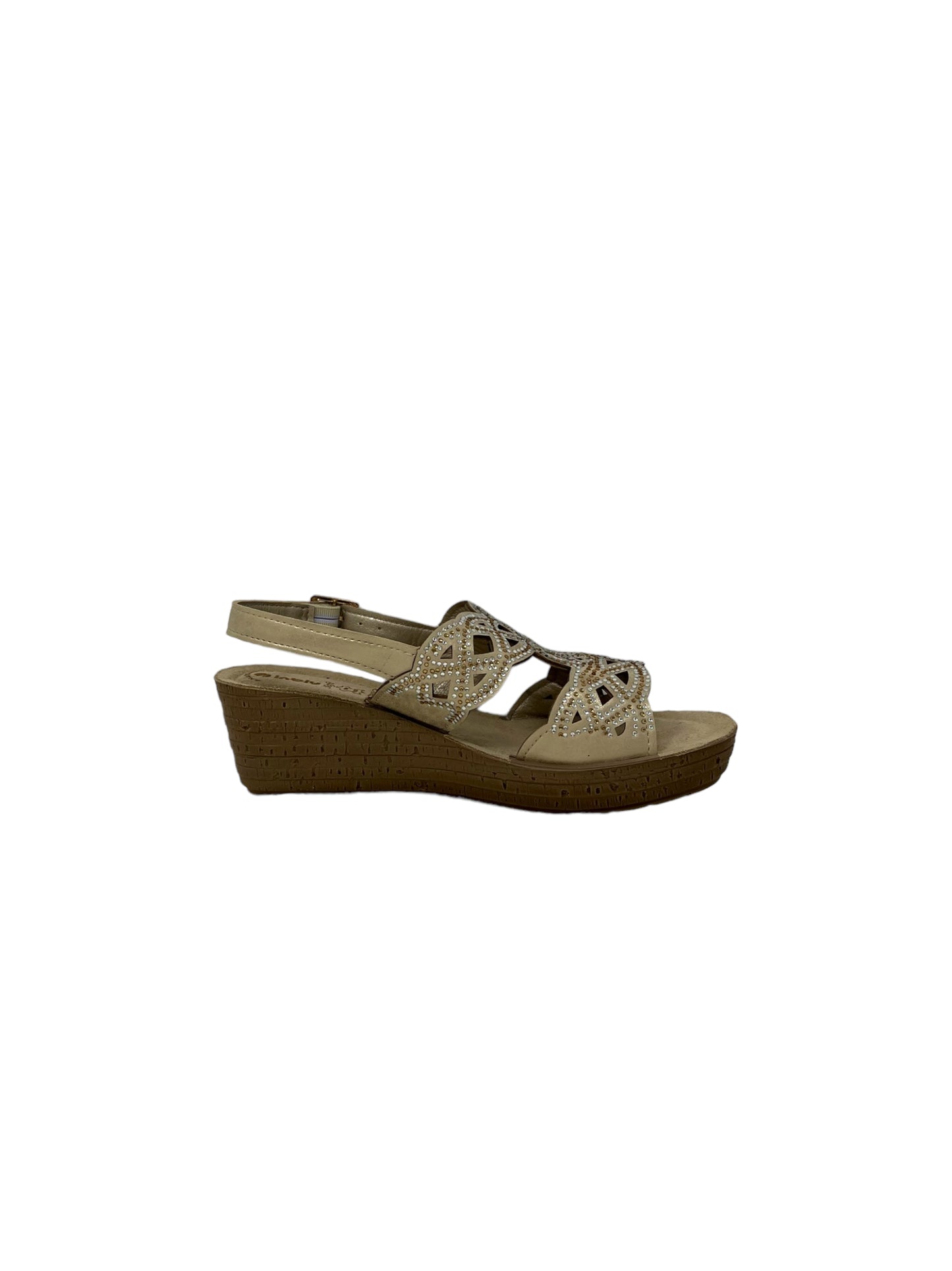 SANDALI INBLU GM000044 SABBIA DONNA