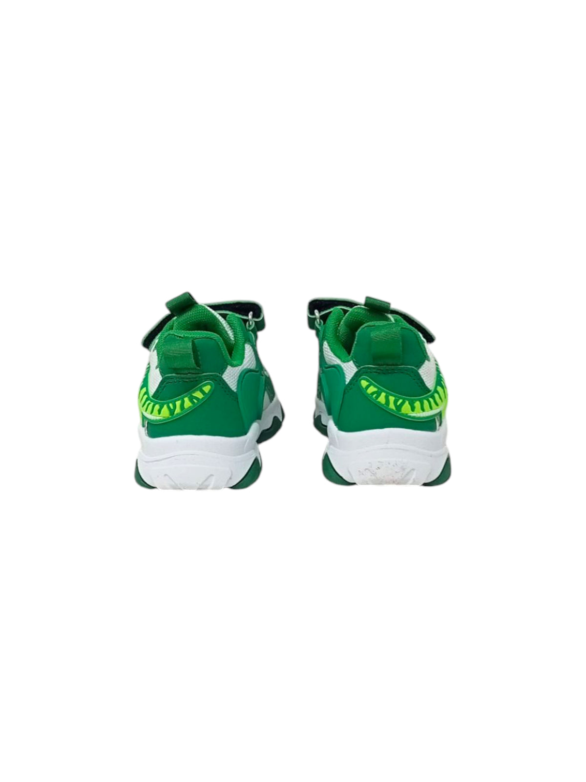Sneakers luminose BULL BOYS T-REX DNAR5010 Bianco/verde Bambino