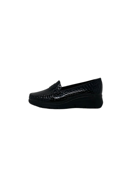Mocassino comfort 2584 nero donna