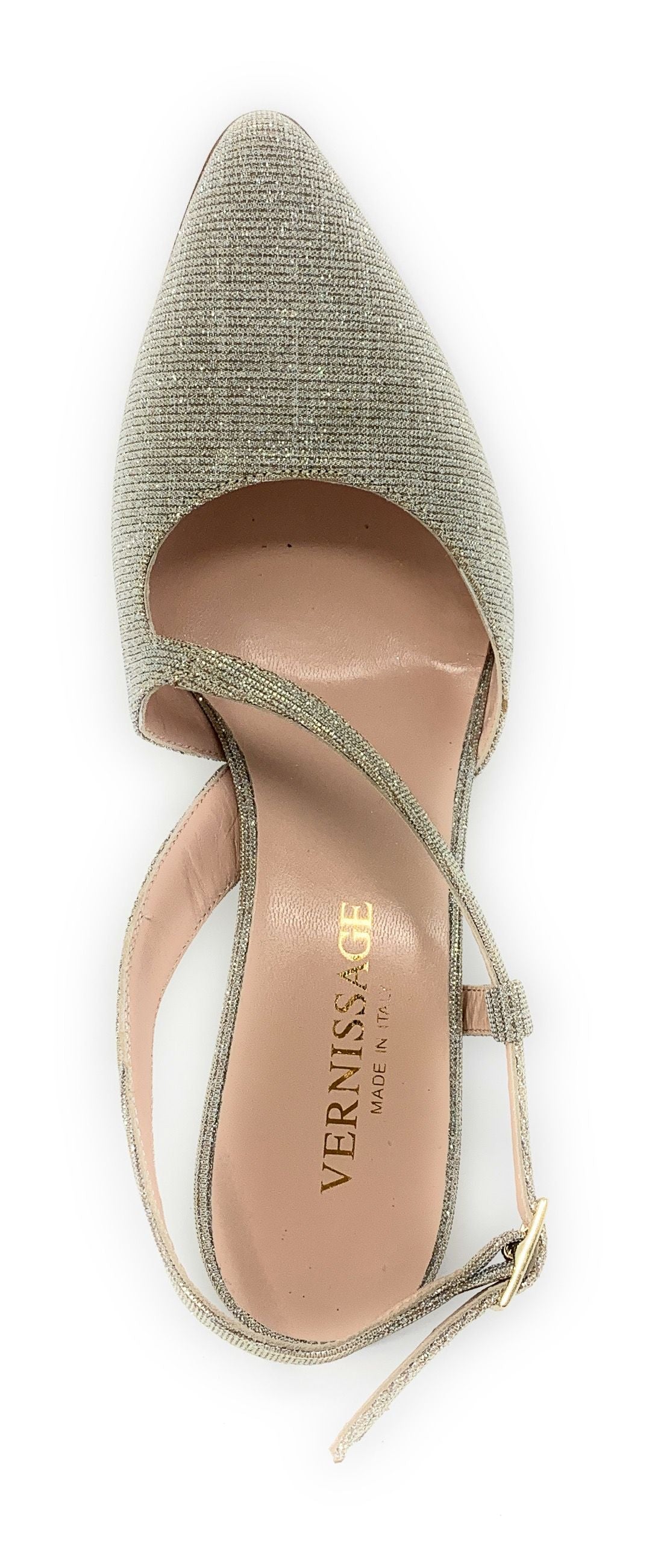 Sandalo col tacco VERNISSAGE 9360 GALASSIA ORO donna
