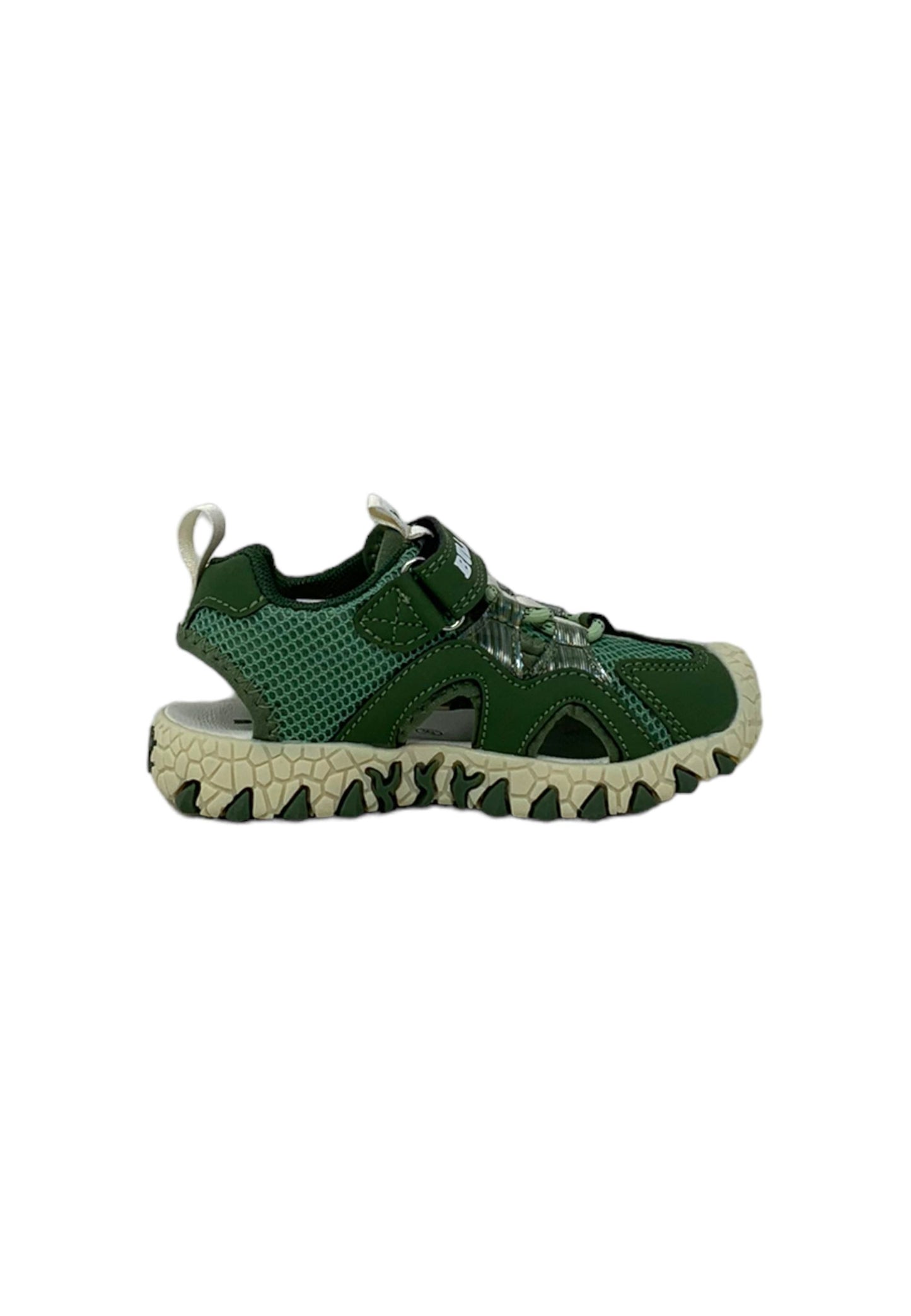 Sandali con luci BULL BOYS SPINOSAURO DNCL4533 VERDE GIUNGLA Bambino
