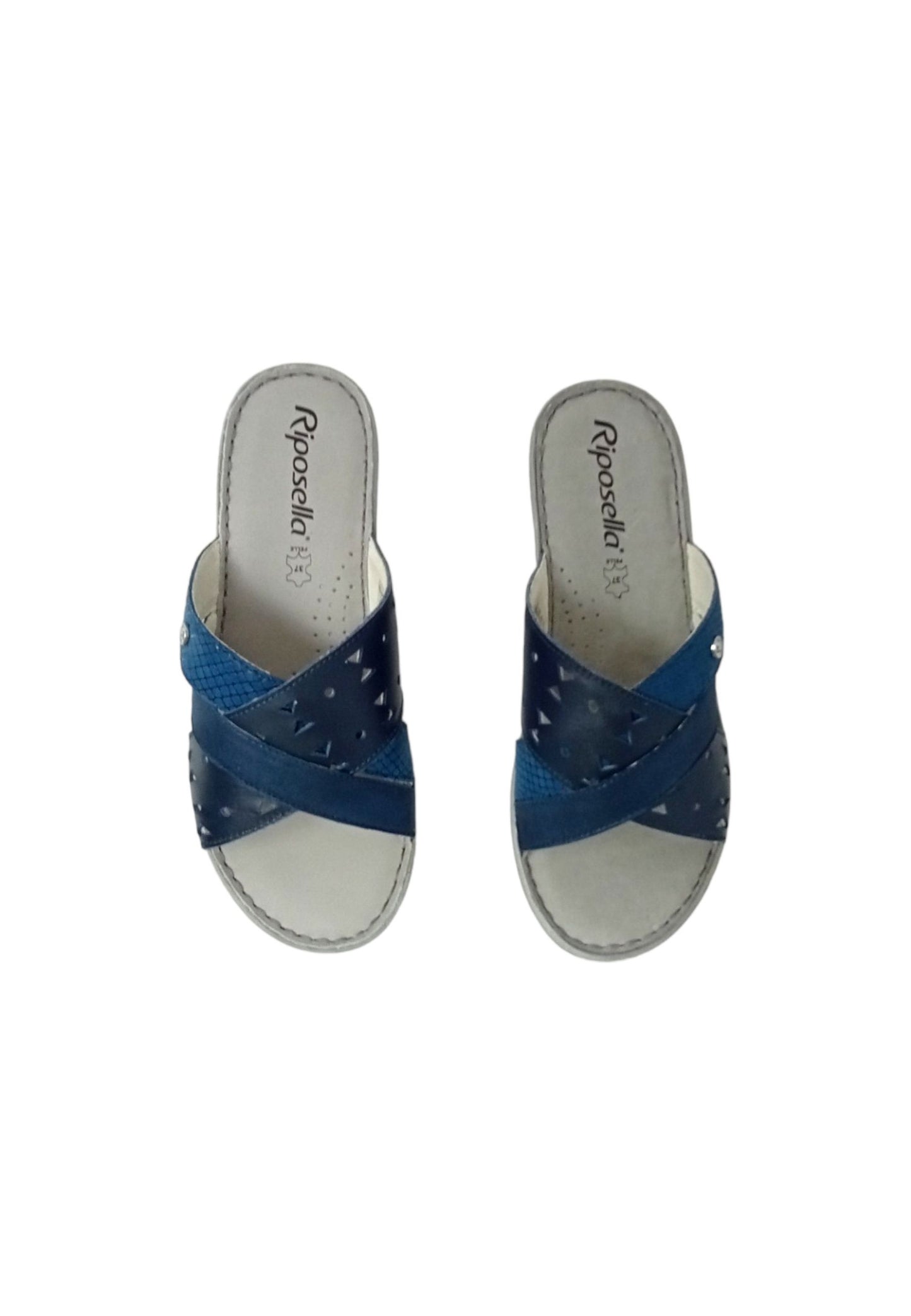 Ciabatte Riposella MACERATA W900BX BLU Donna