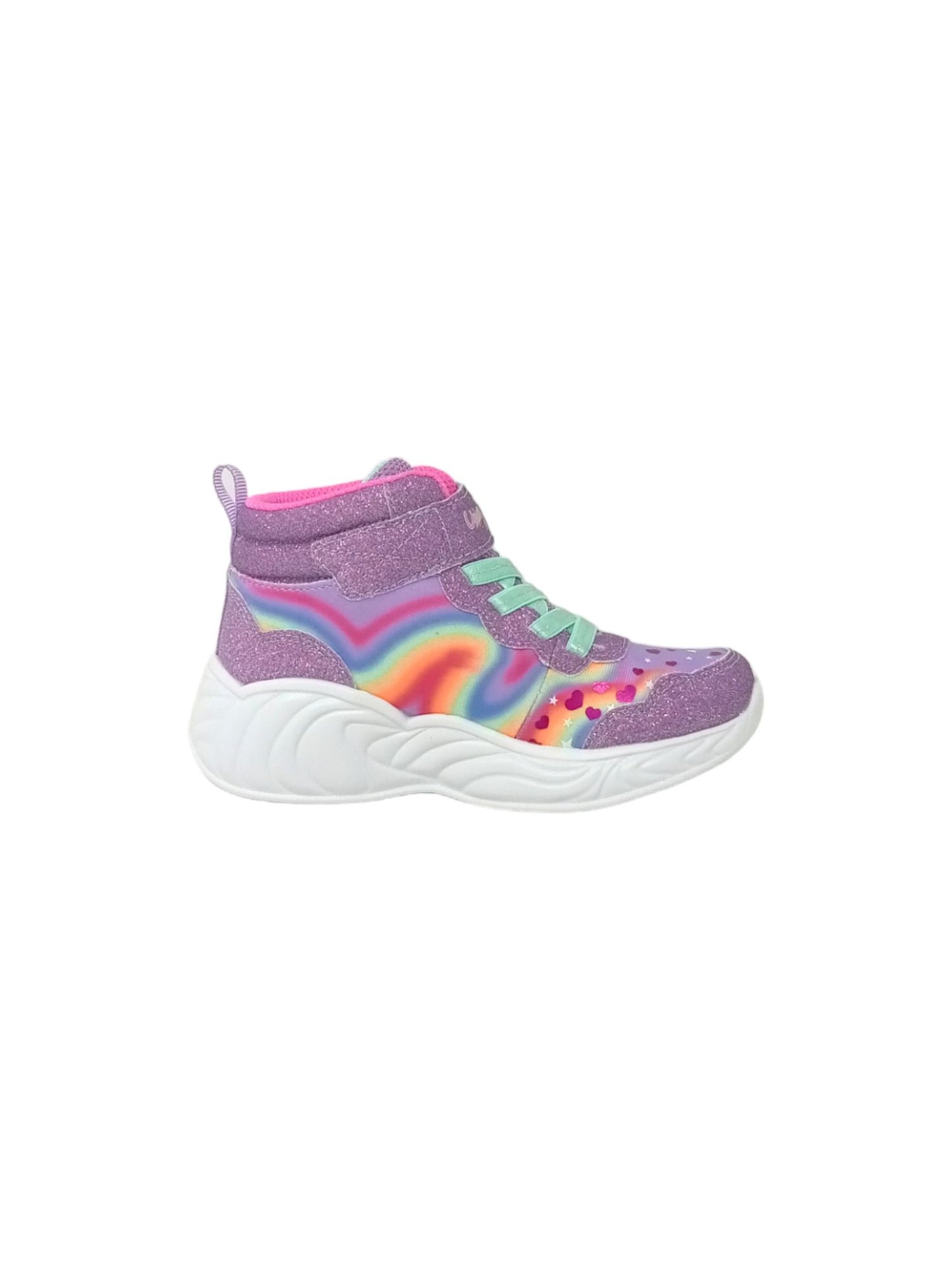Sneakers luminose SKECHERS 302332L/LVMT Unicorno bambina