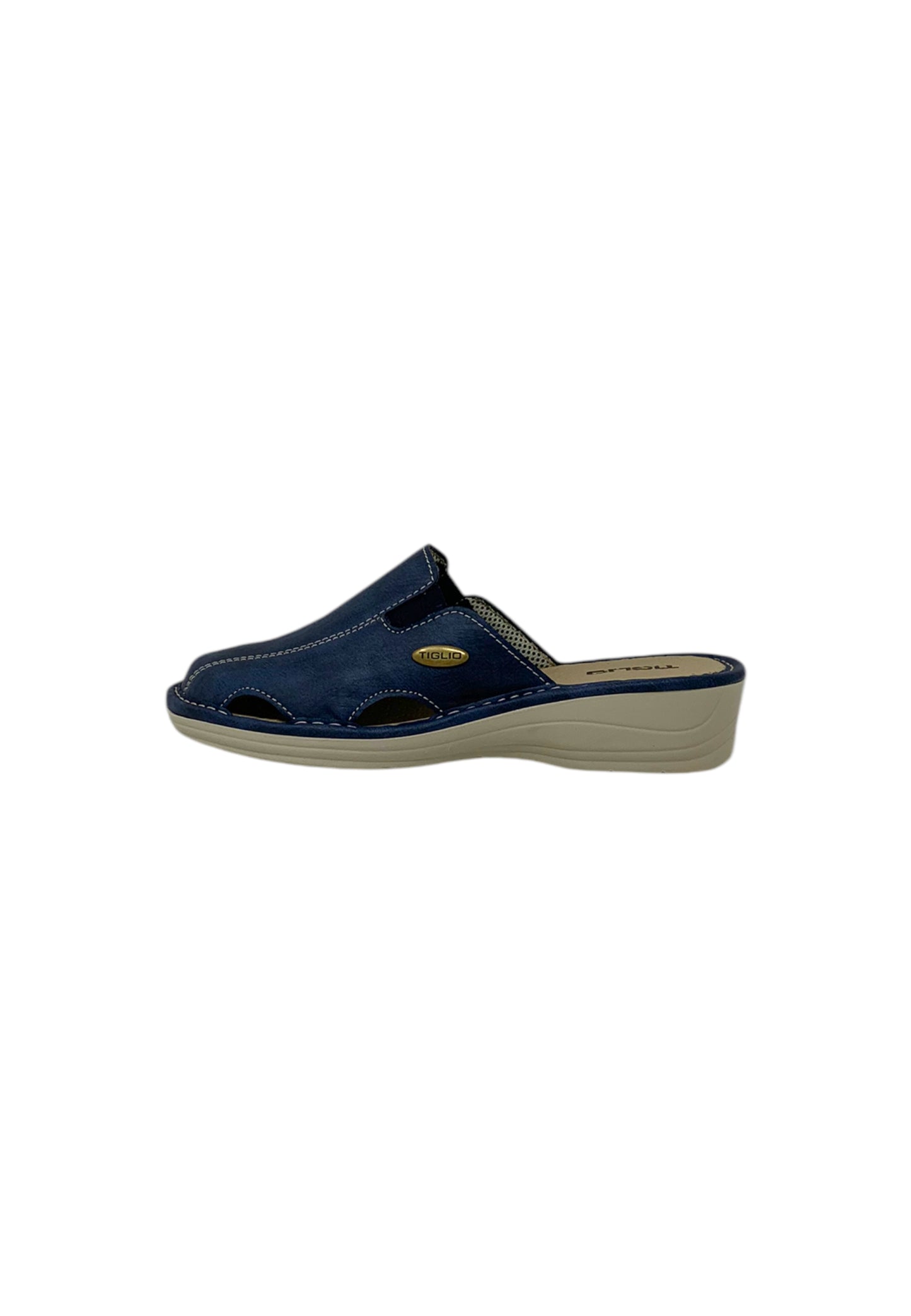 Pantofola da camera TIGLIO 1629 BLU donna