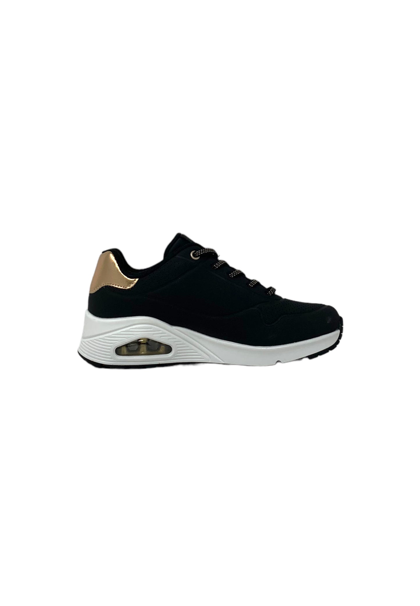 Sneakers SKECHERS Uno - Shimmer away 155196/BLK Donna