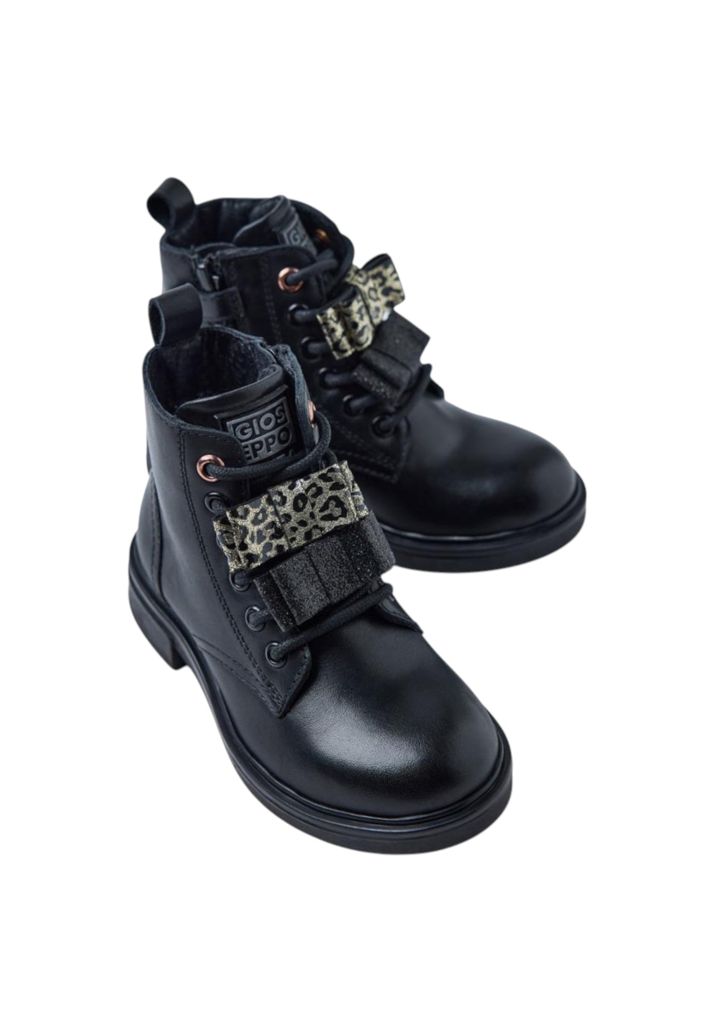 Anfibi GIOSEPPO Kids REVERE 76776 BLK bambina