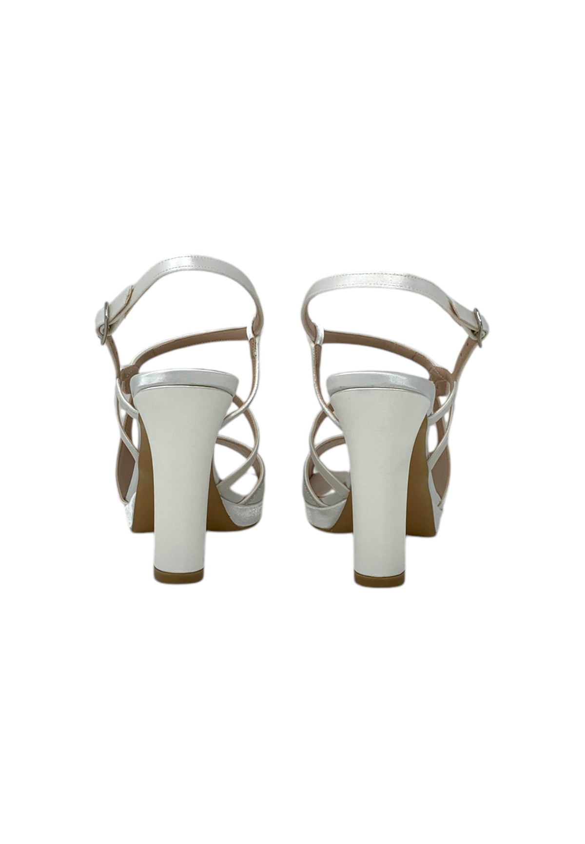 Italia Leone Sandali con tacco A5220 RASO 02 Donna sposa