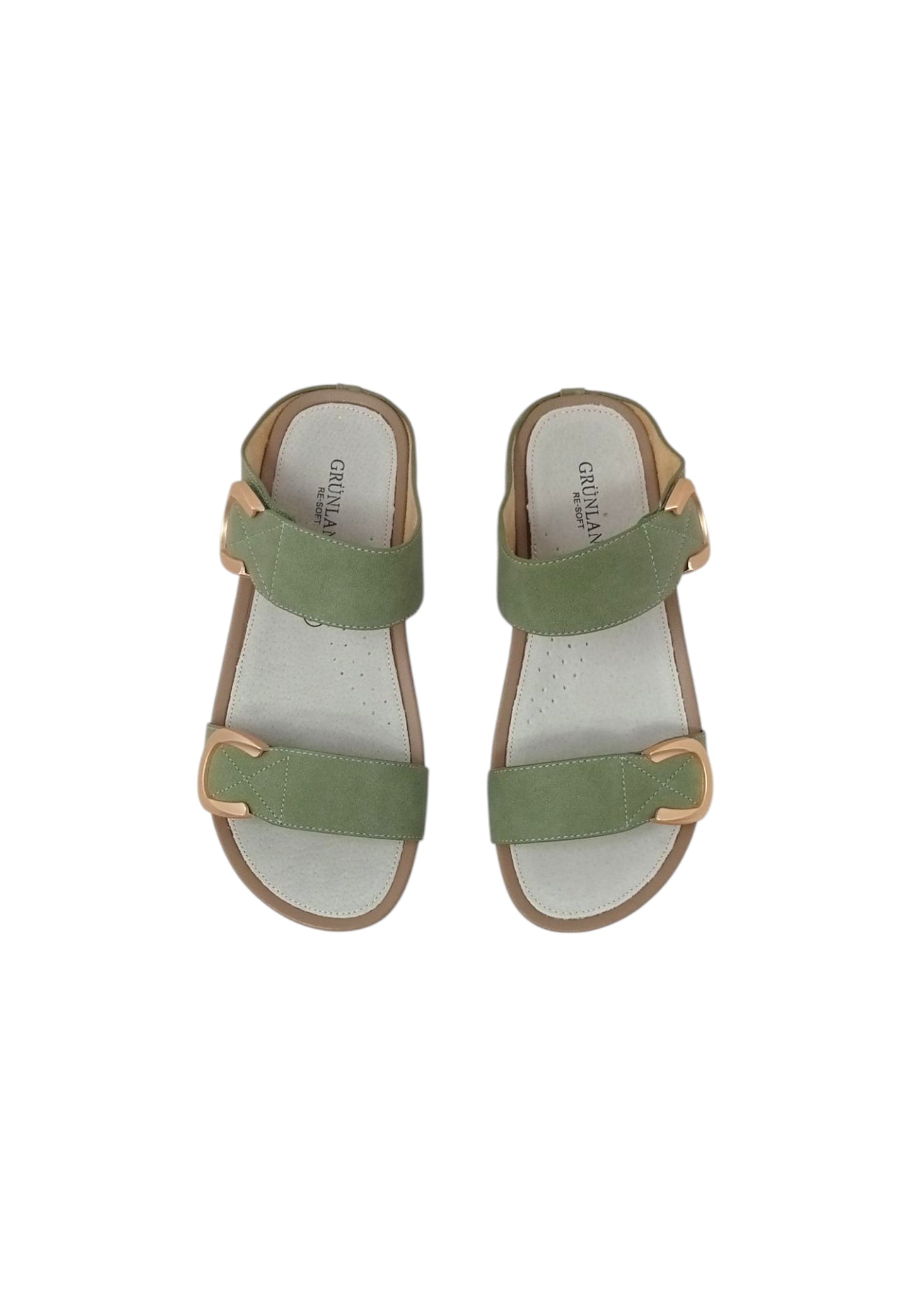 Ciabatta GRUNLAND DIRA CI2577-C9 OLIVA ragazza/donna