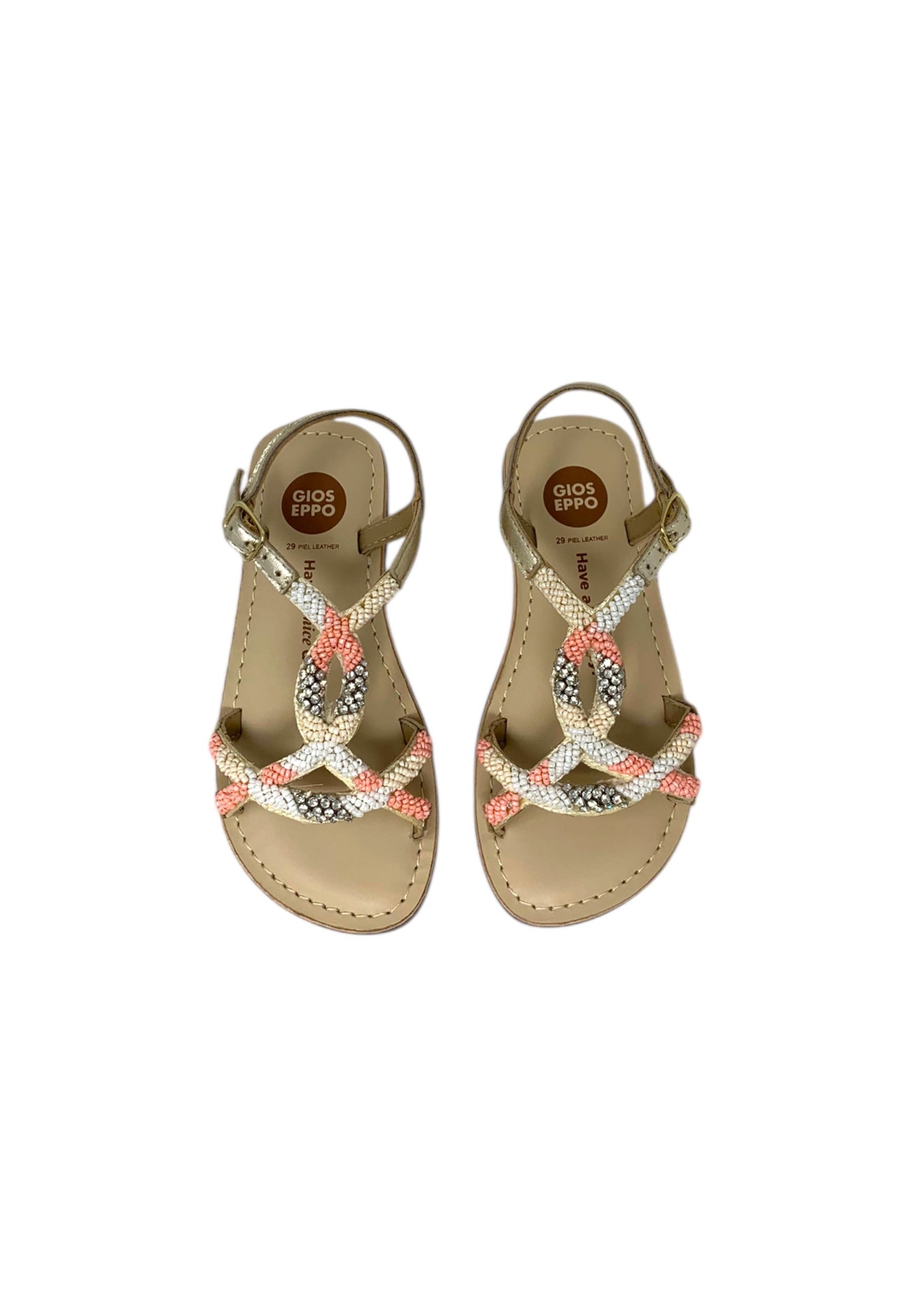 Sandali GIOSEPPO DIXMONT 74825 PLATINUM bambina/ragazza