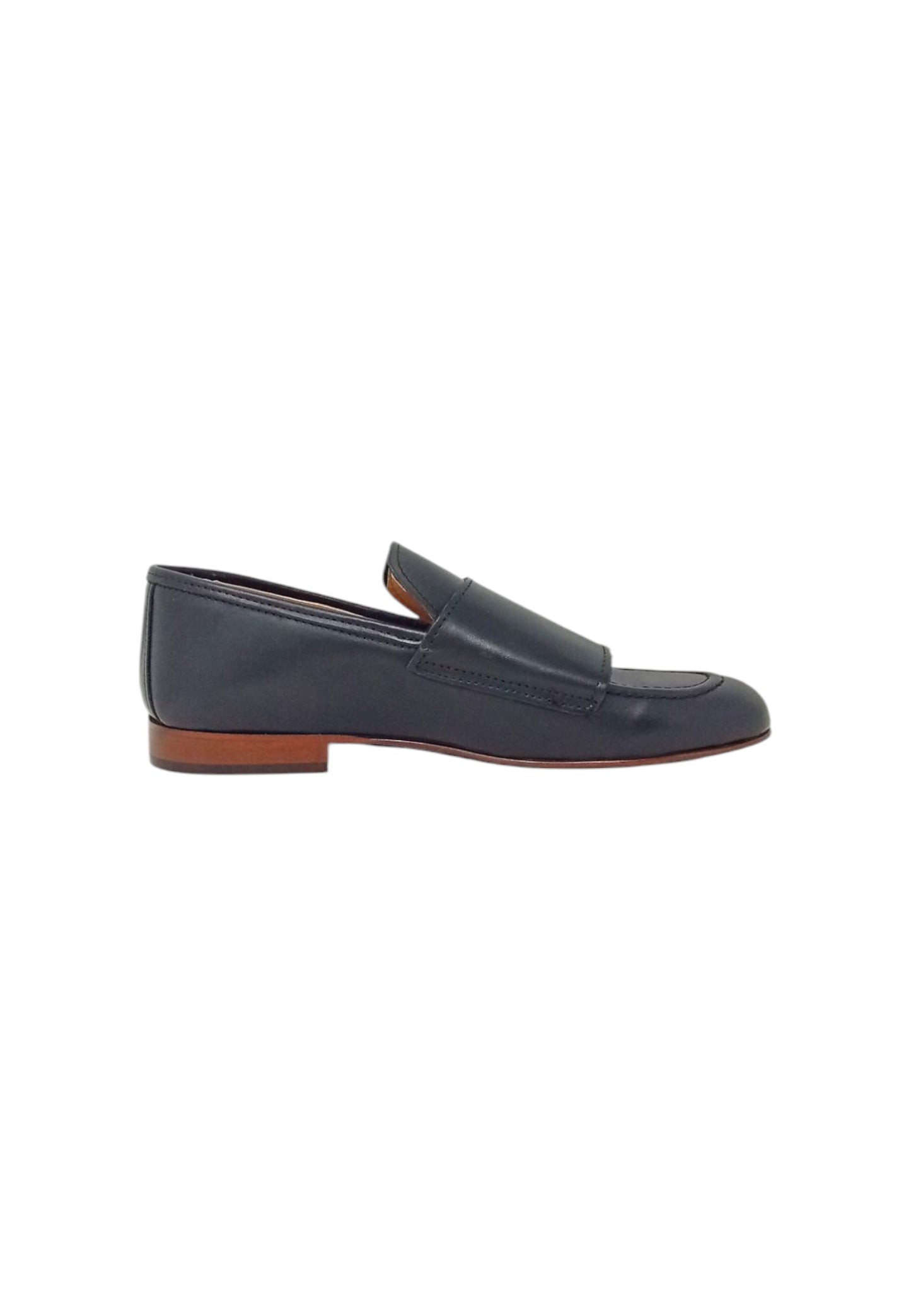 Italia Leone Mocassino 0790 pelle nero uomo