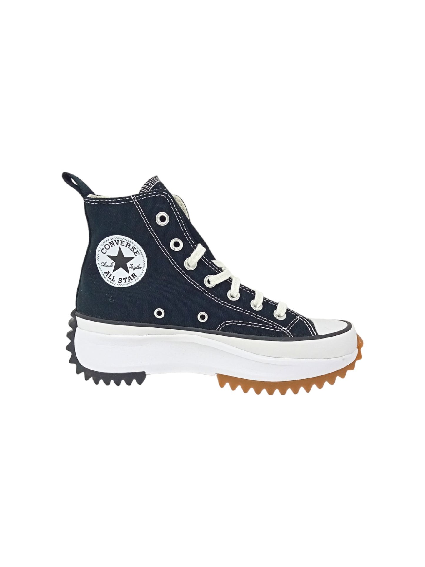 Sneaker CONVERSE RUN STAR HIKE CANVAS PLATFORM 16680C BLK/WHT Donna