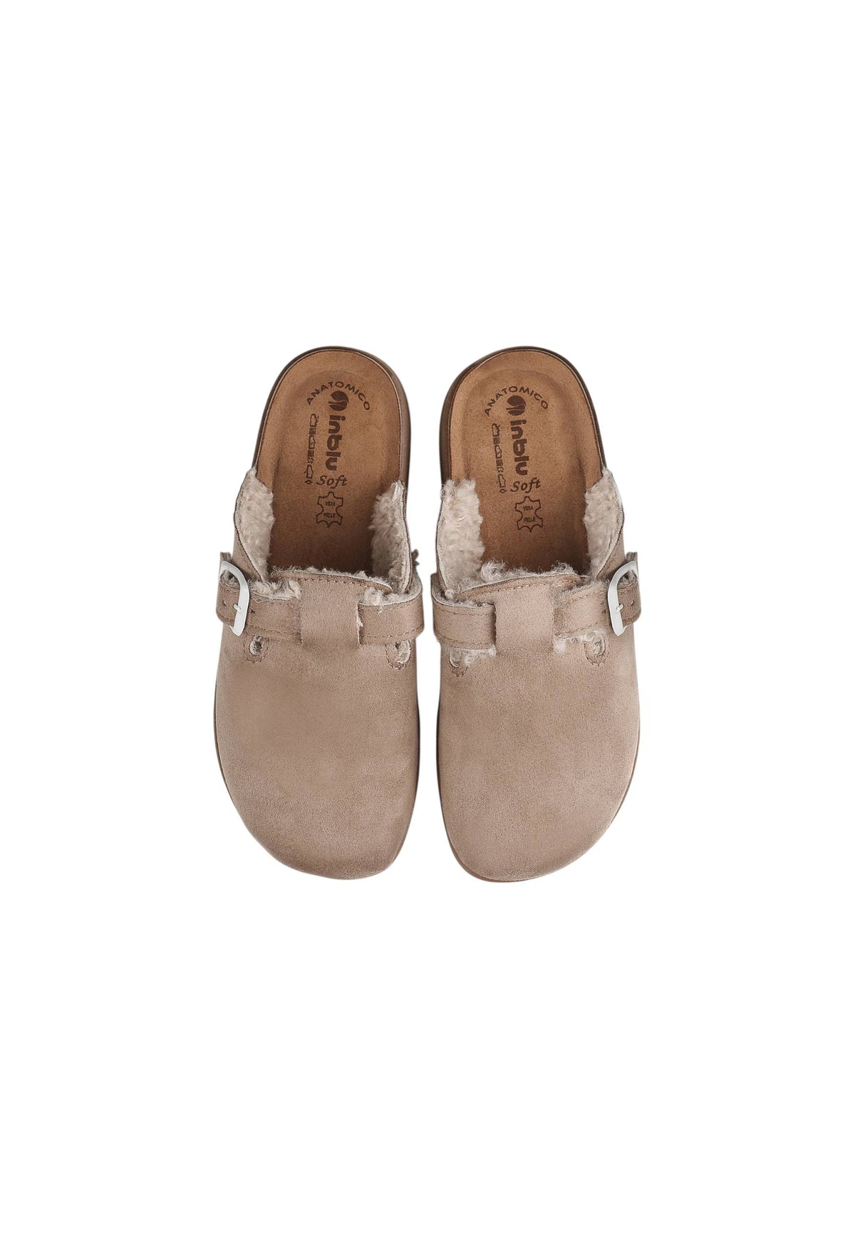 Pantofola INBLU CT000039 NATURALE donna