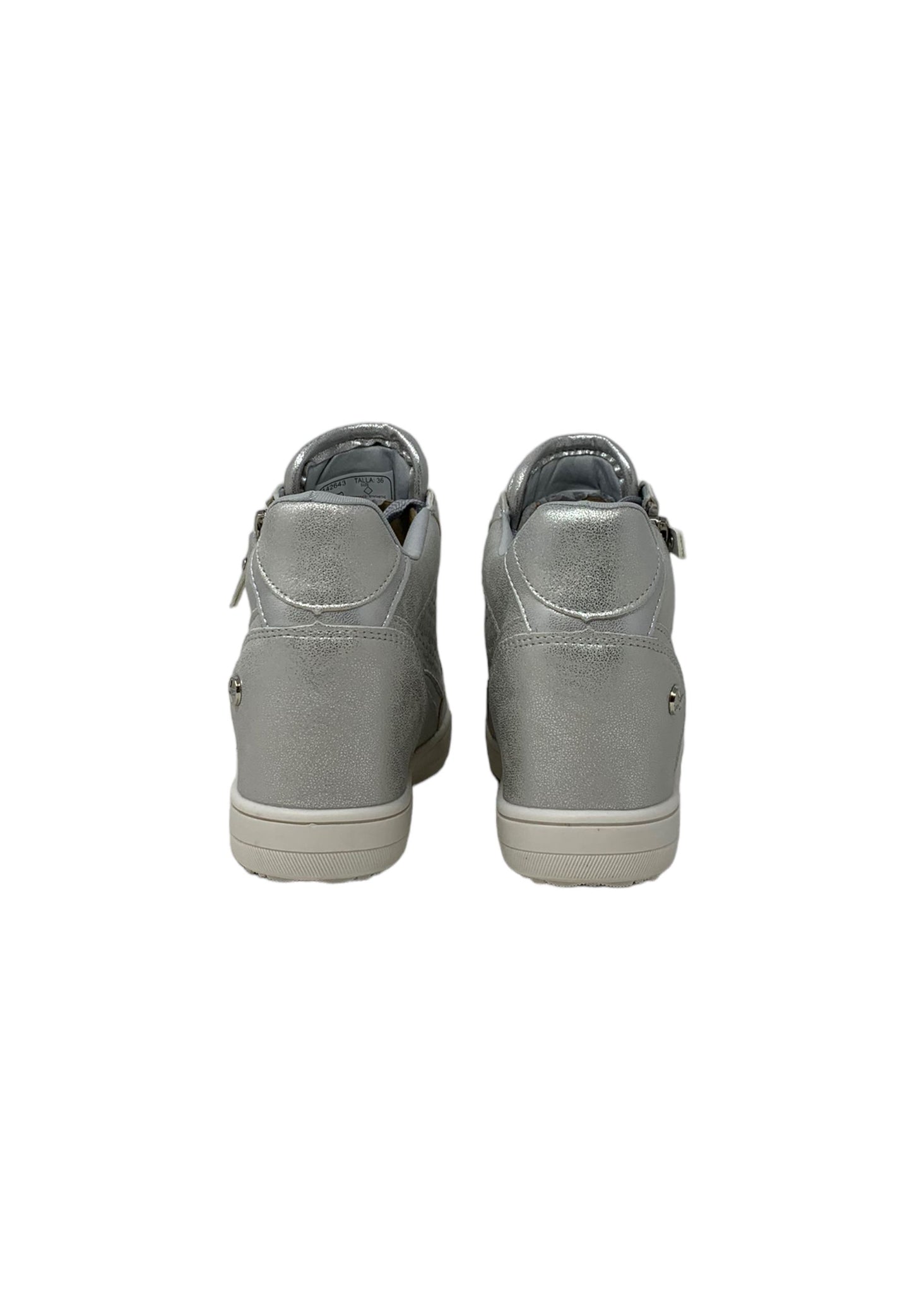 Sneaker alta XTI 142643 PLATA donna