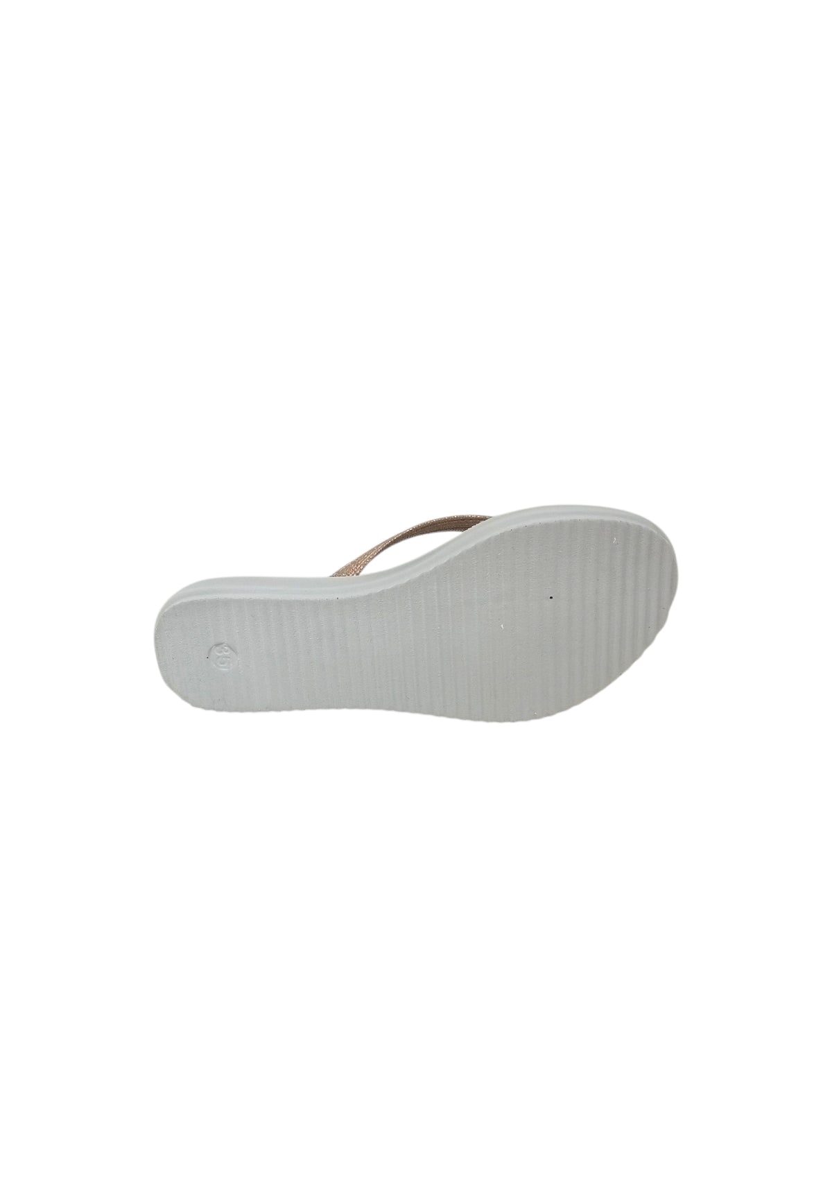 Ciabatta infradito INBLU BM000073 PLATINO donna