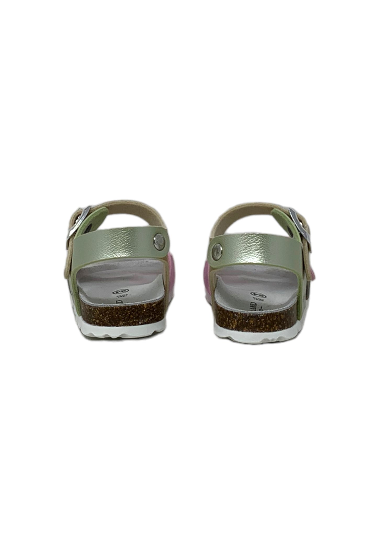 Sandali GRUNLAND Junior ARIA SB0392-40 ARGENTO-MULTI bambina