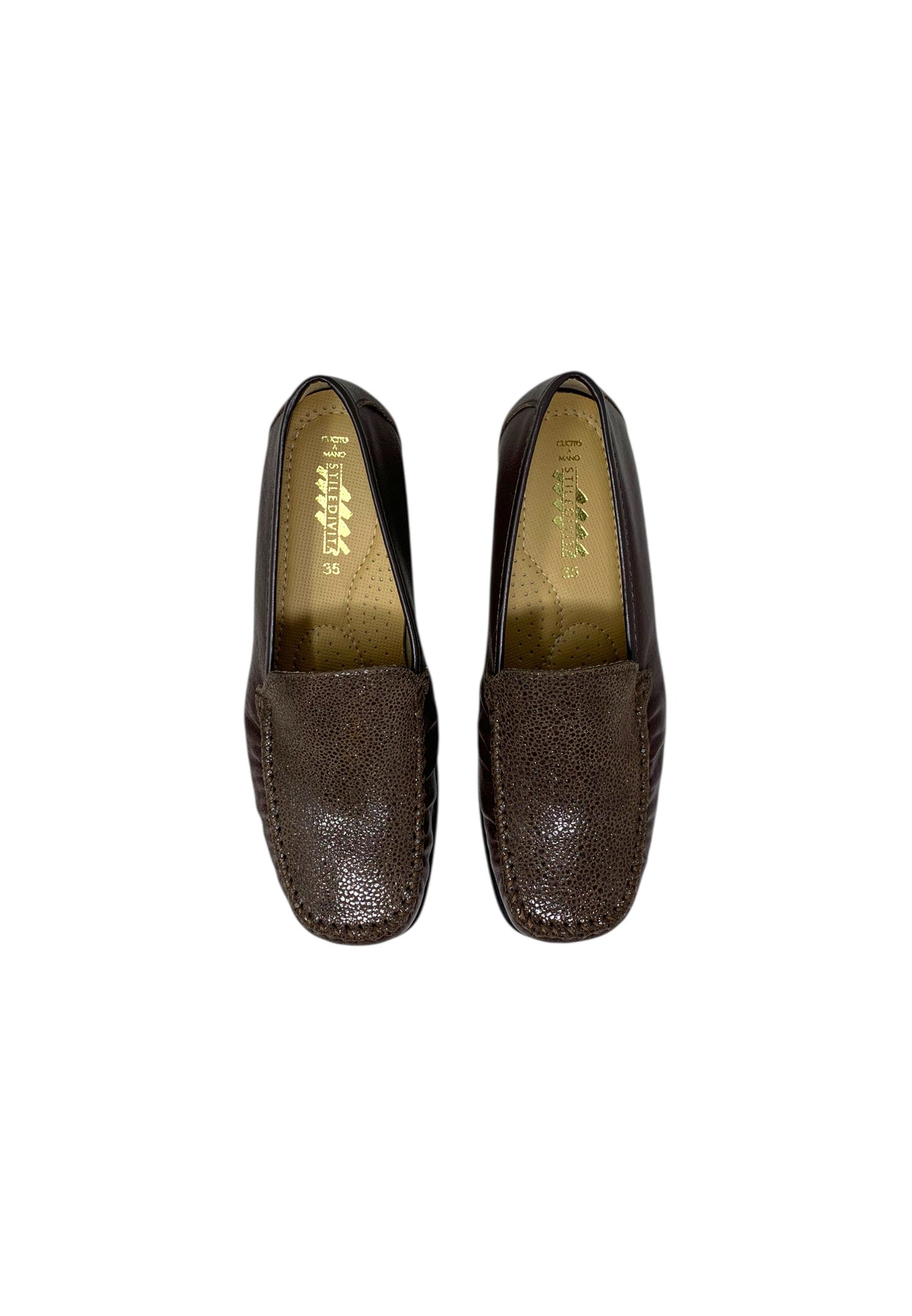 Mocassino comfort 2377 MARRONE donna