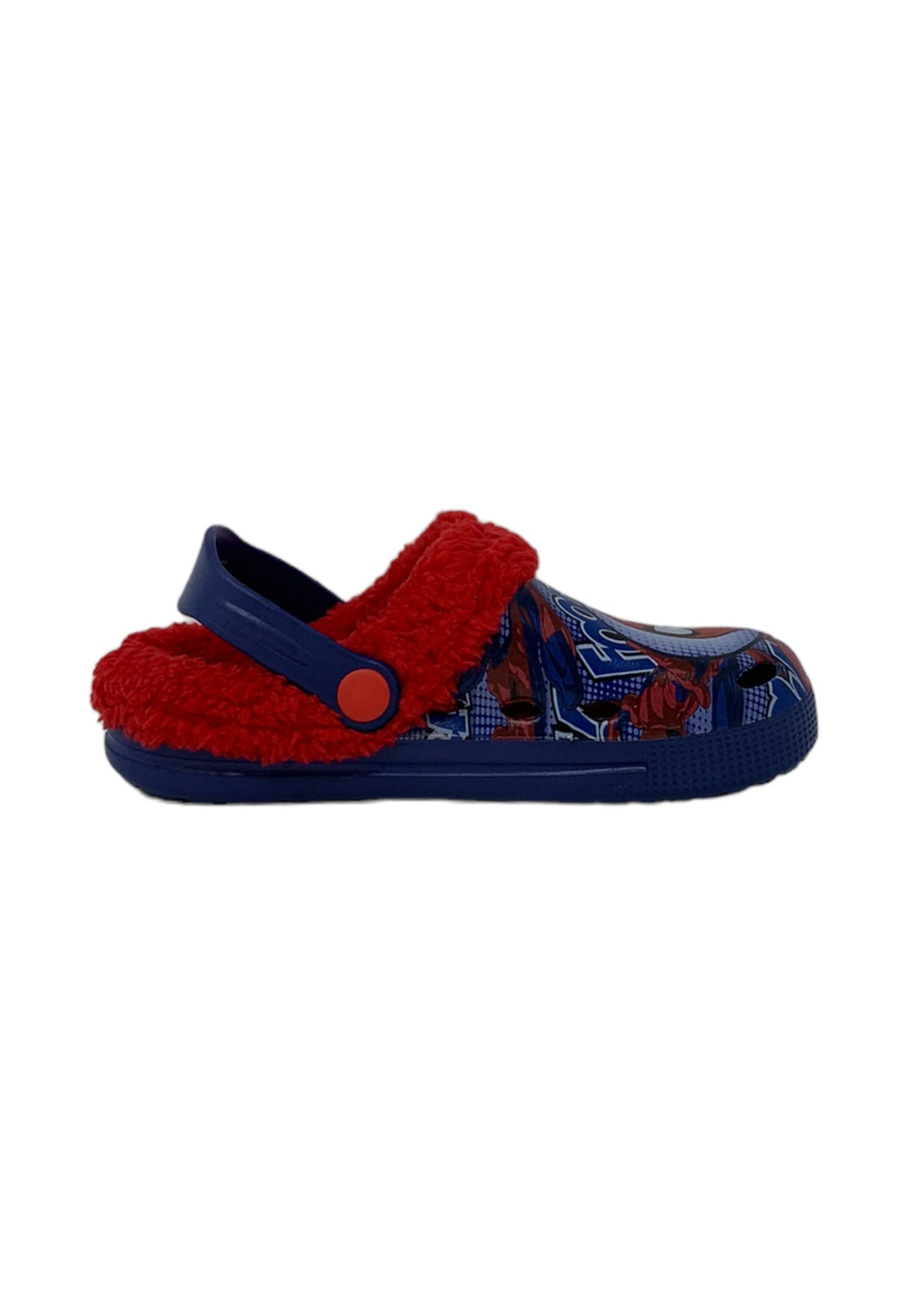 Ciabatta con pelliccia SILVER SPIDERMAN R1310273S BLU Bambino