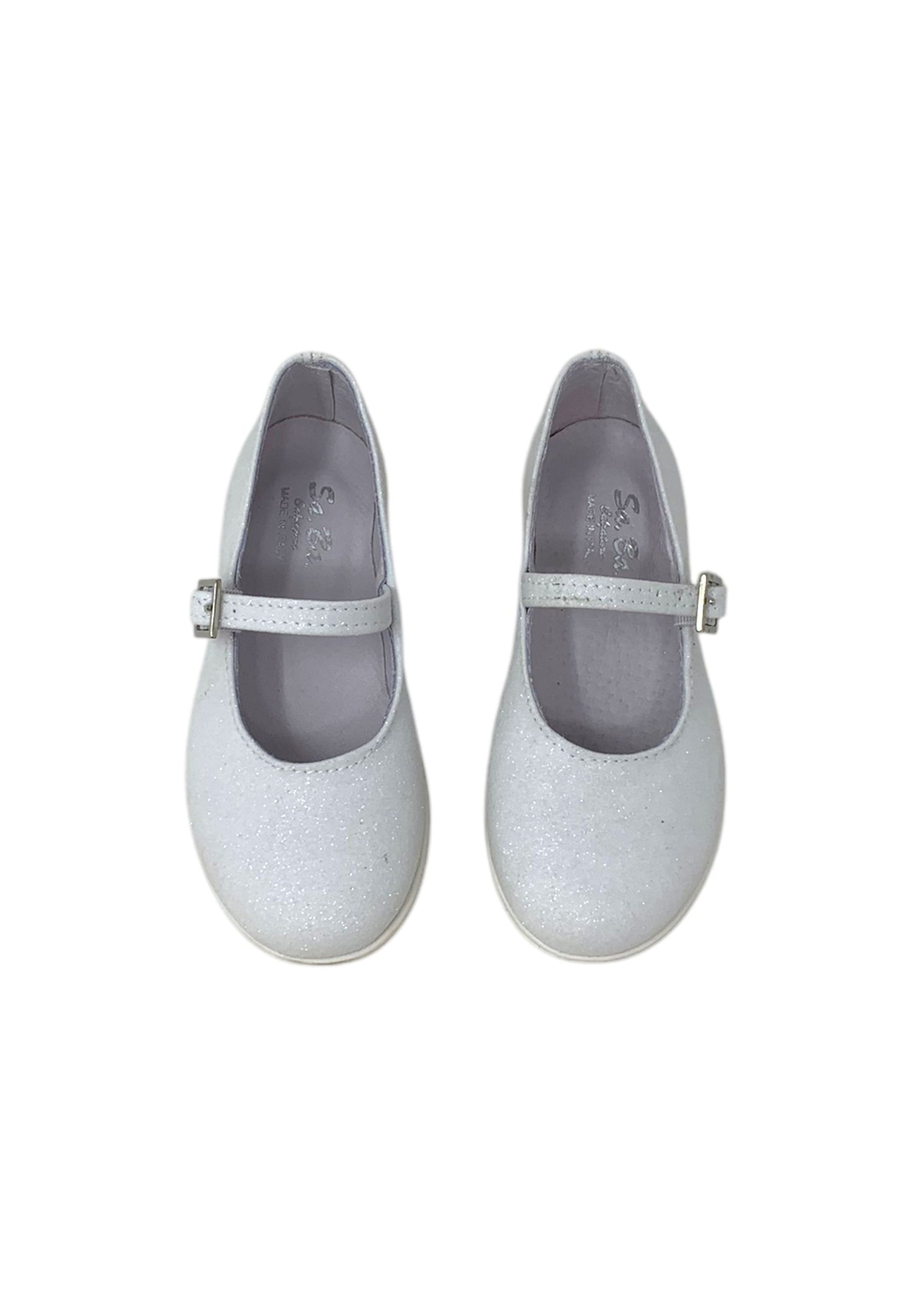 Ballerine Sa.Ba. Calzature BRILL BIANCO bambina