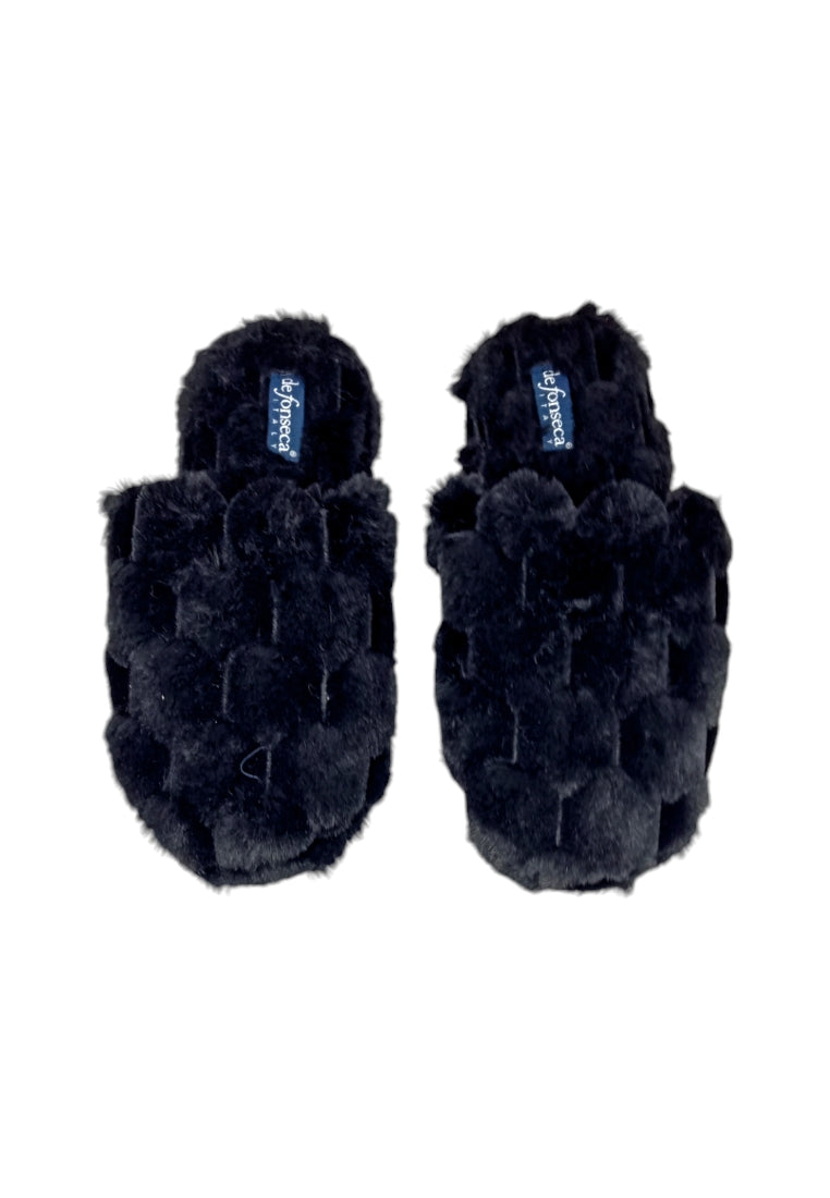 Pantofola DE FONSECA DE.ROMA WA56 NERO donna