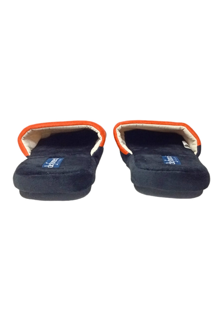 Pantofola DE FONSECA DE.ROMA M926 ROSSO/NERO uomo