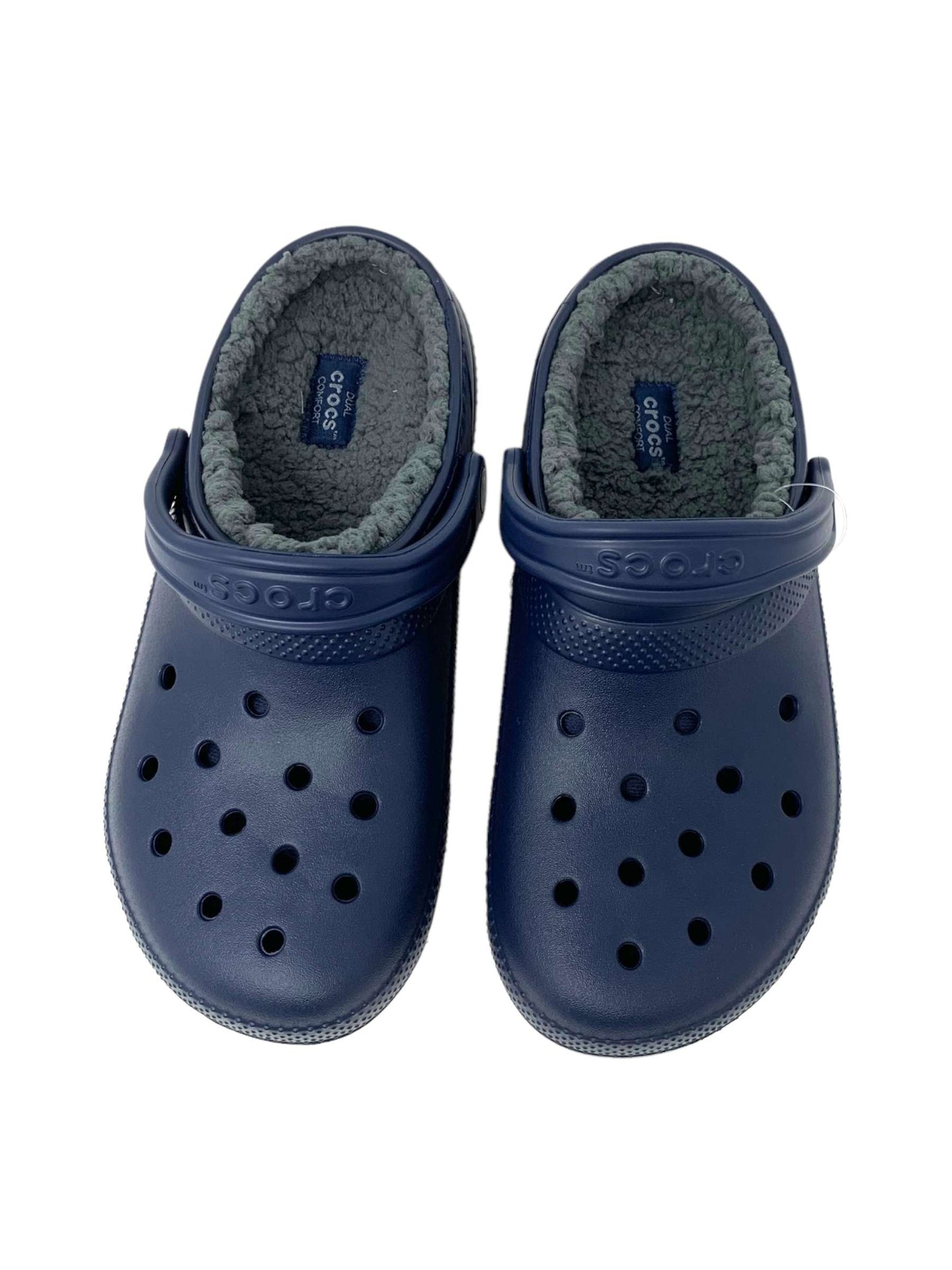Classico CROCS con pelliccia 203591-459 BLU UOMO