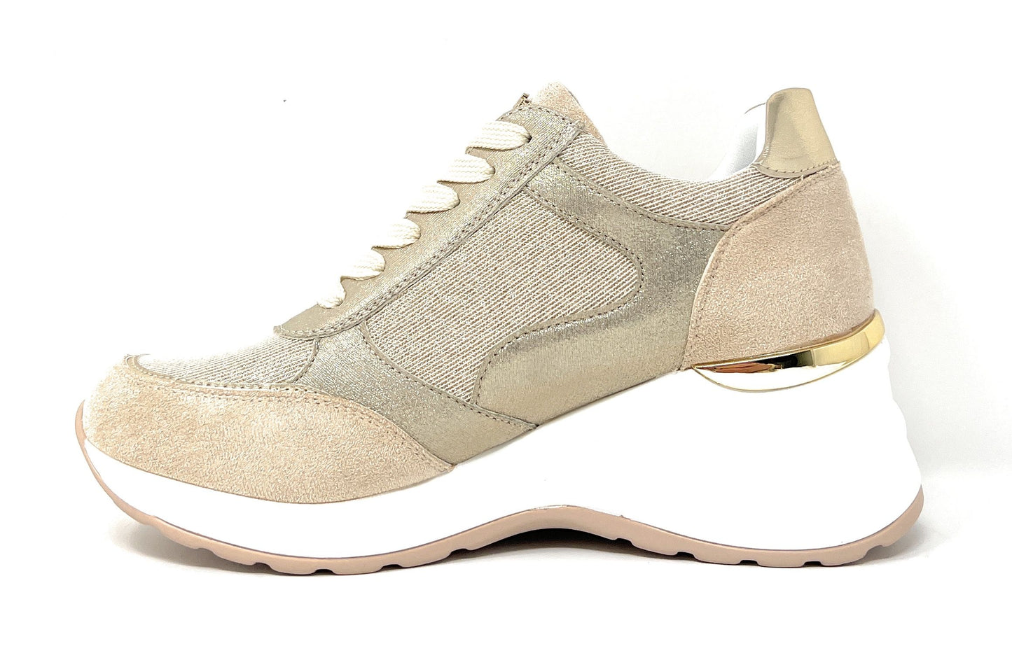Scarpa da passeggio InBlu IN000285 PLATINO Donna