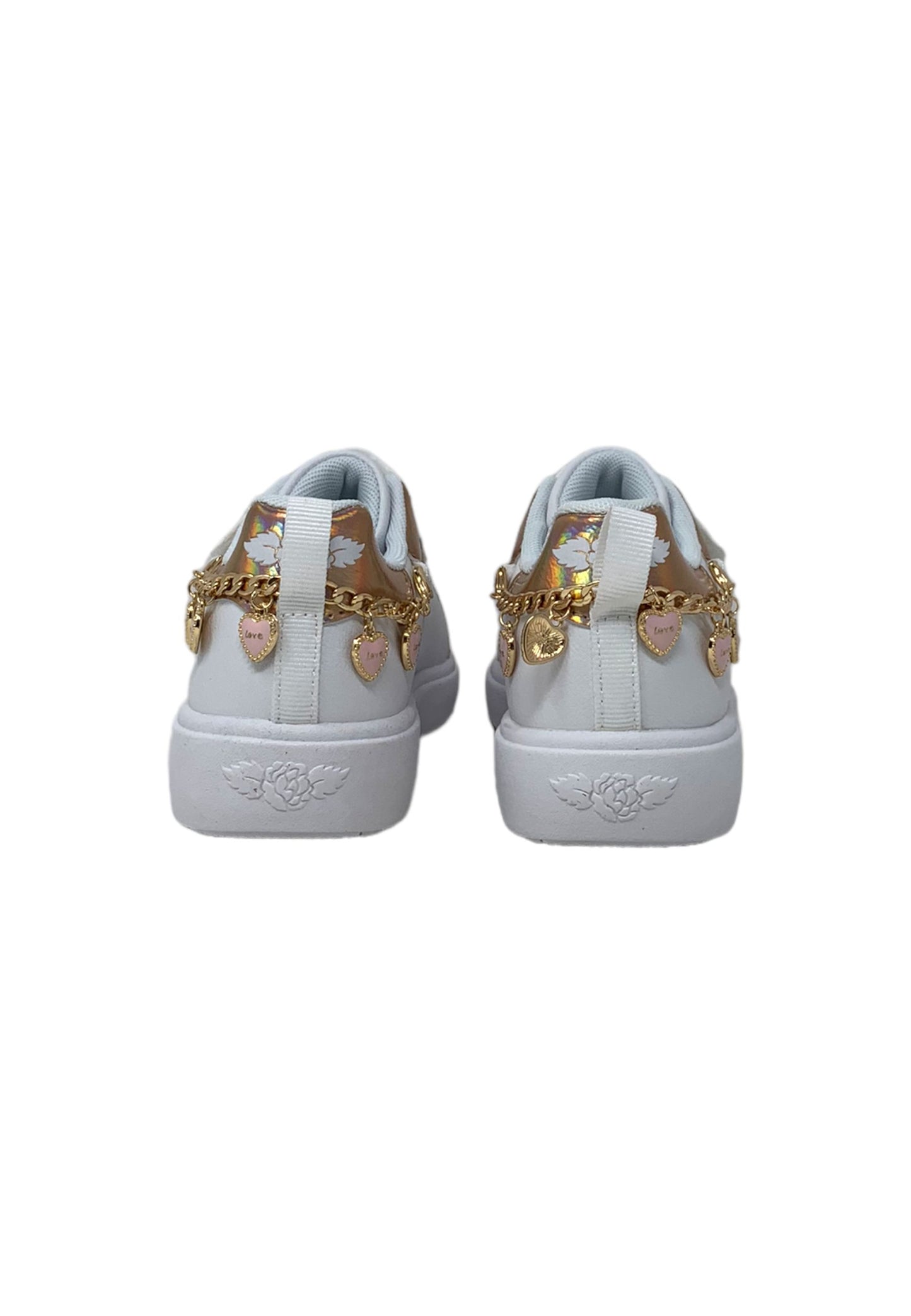 Sneakers LELLI KELLY LKAA3810 bianco/gold rose Bambina