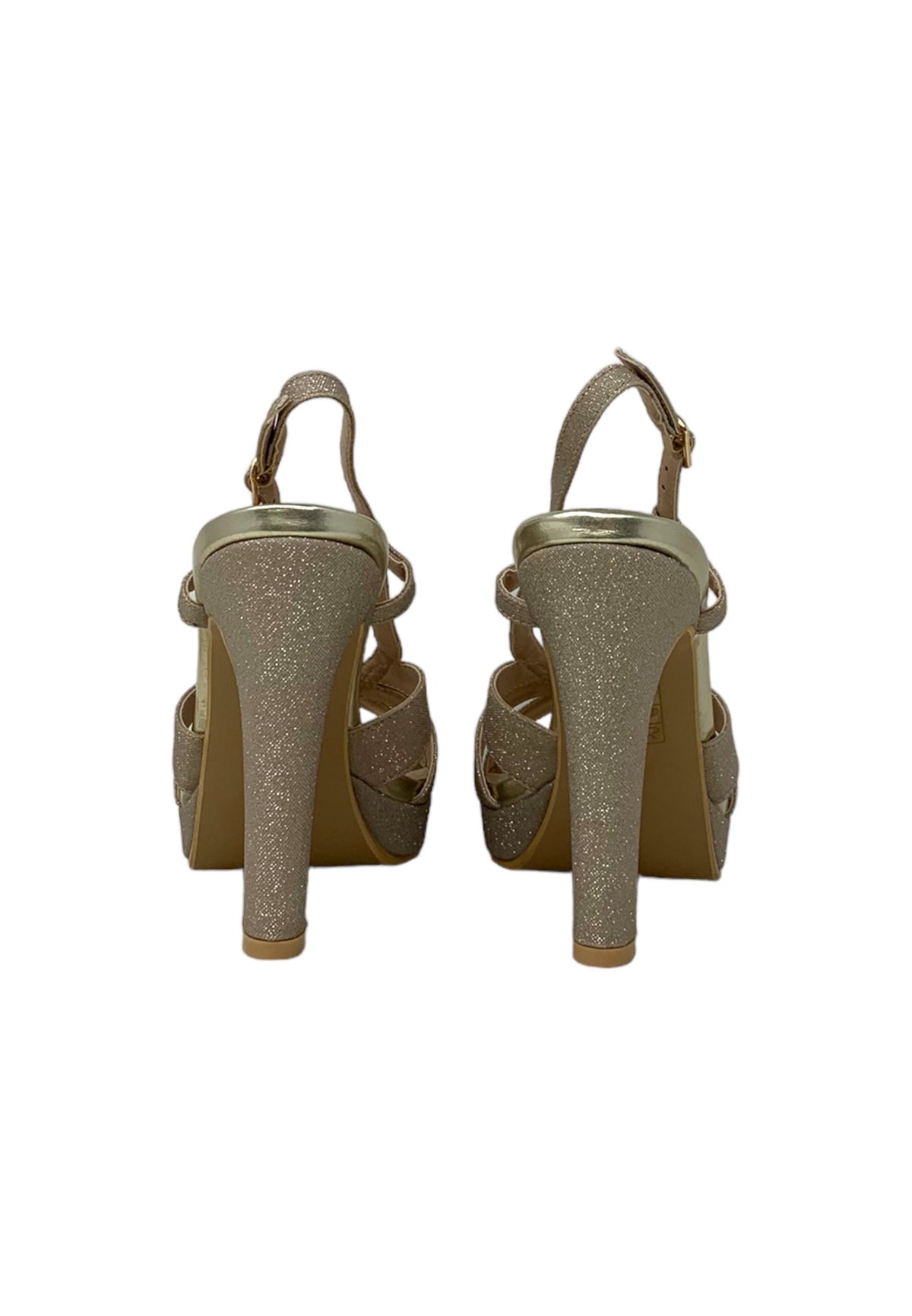 Sandali con tacco GALIA PS24-15F gold donna
