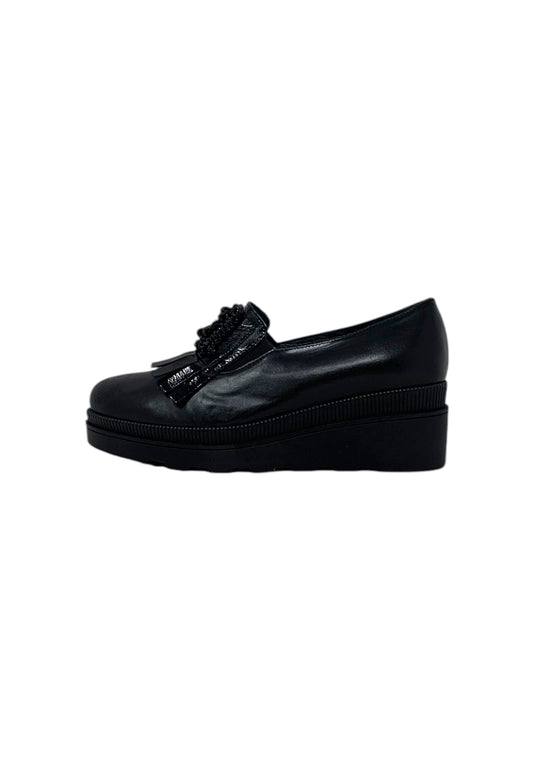 Mocassino comfort SOFFICE SOGNO I4MEDAA2 nappa nero Donna