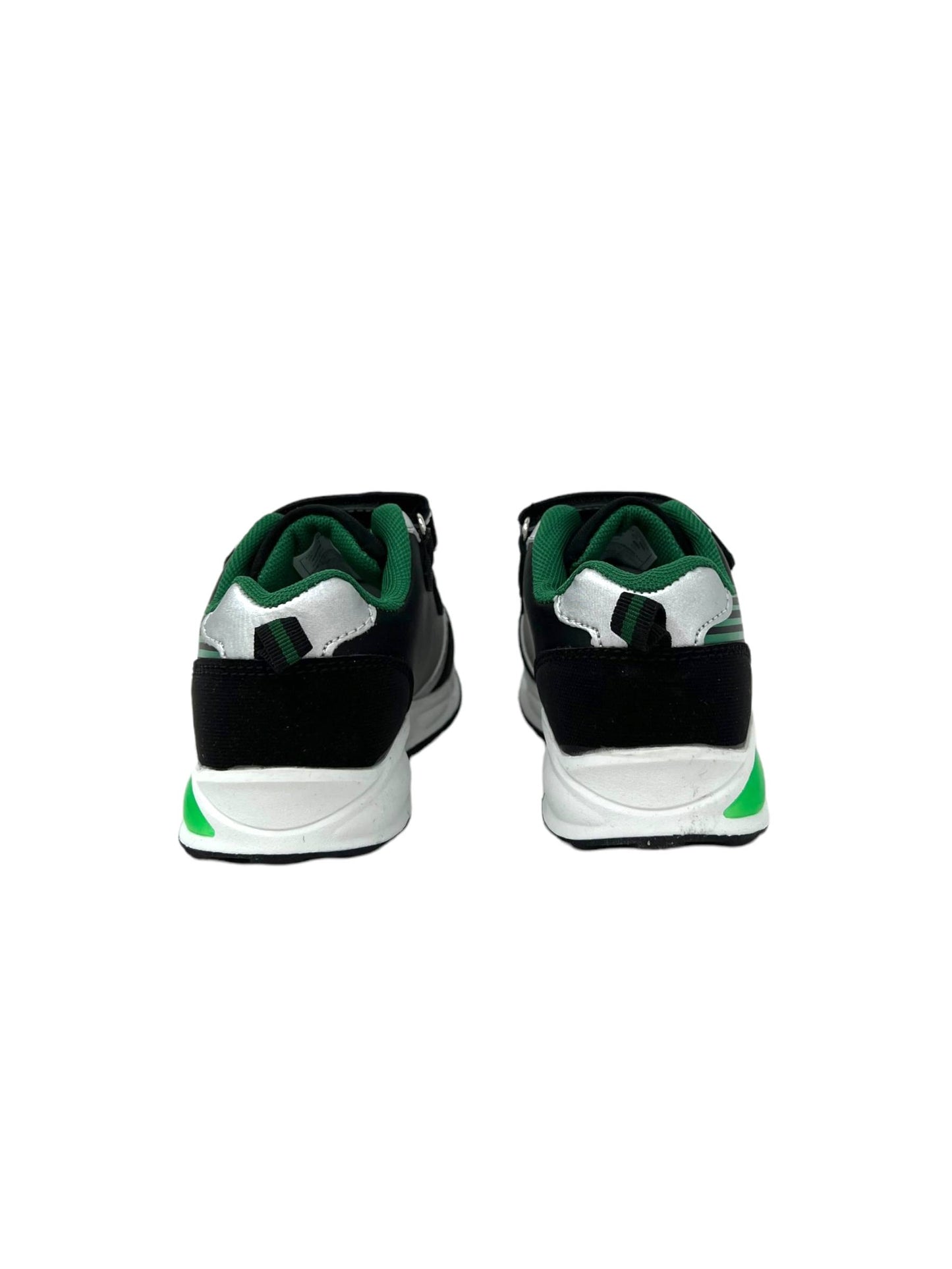 Scarpa da passeggio con luci avengers R1010103S BLK BAMBINO
