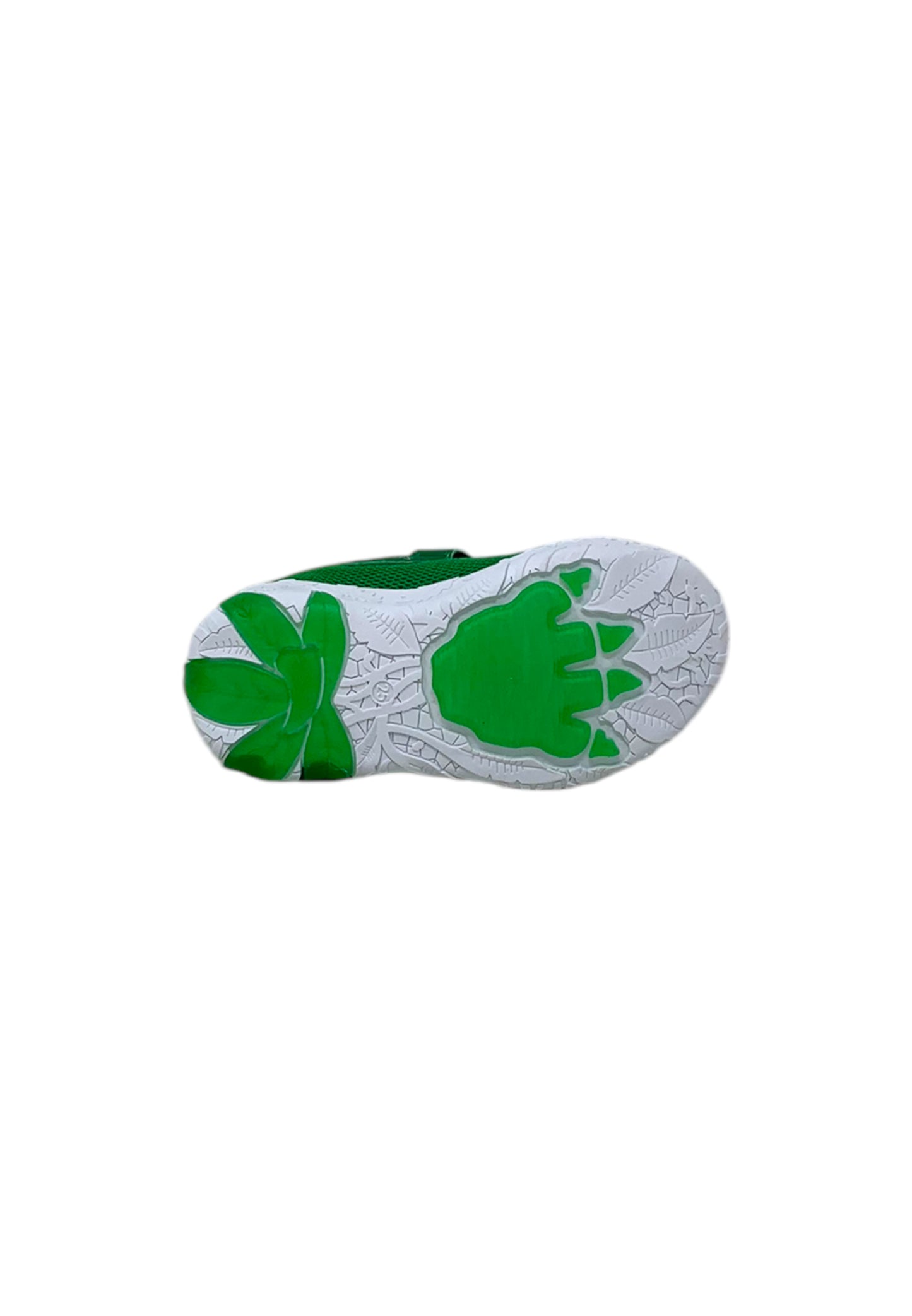 Sneakers luminose BULL BOYS Triceratopo DNAL4510 VERDE FORESTA Bambino