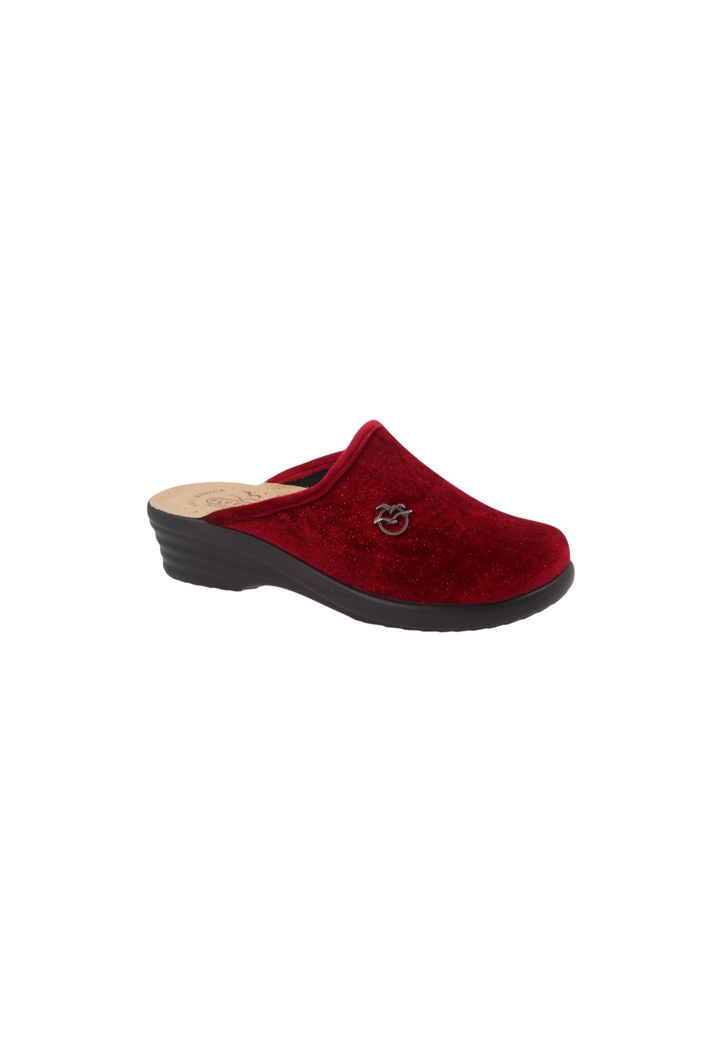 Pantofola FLY FLOT L8 W37 3E BORDO donna